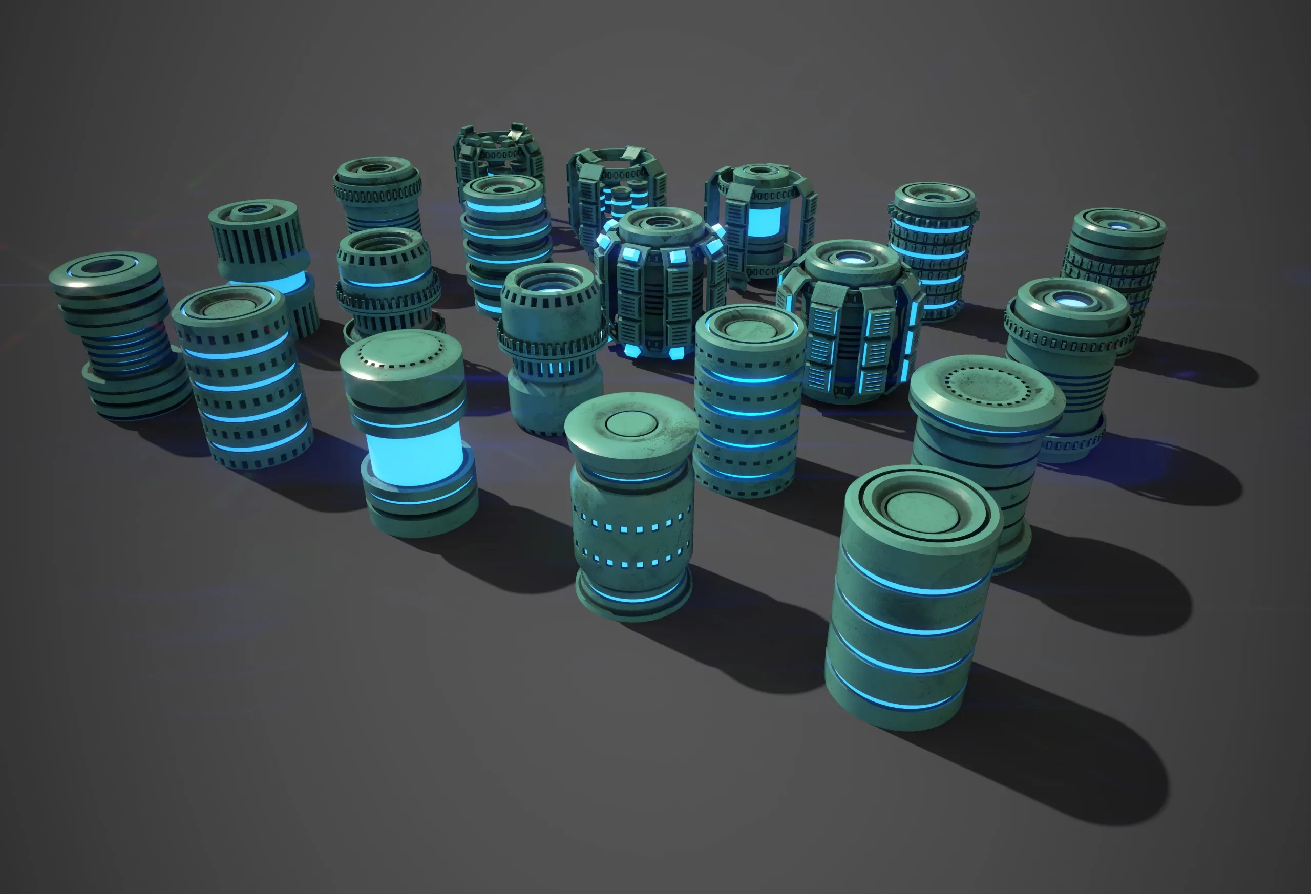 Sci-Fi Cylinder Version One