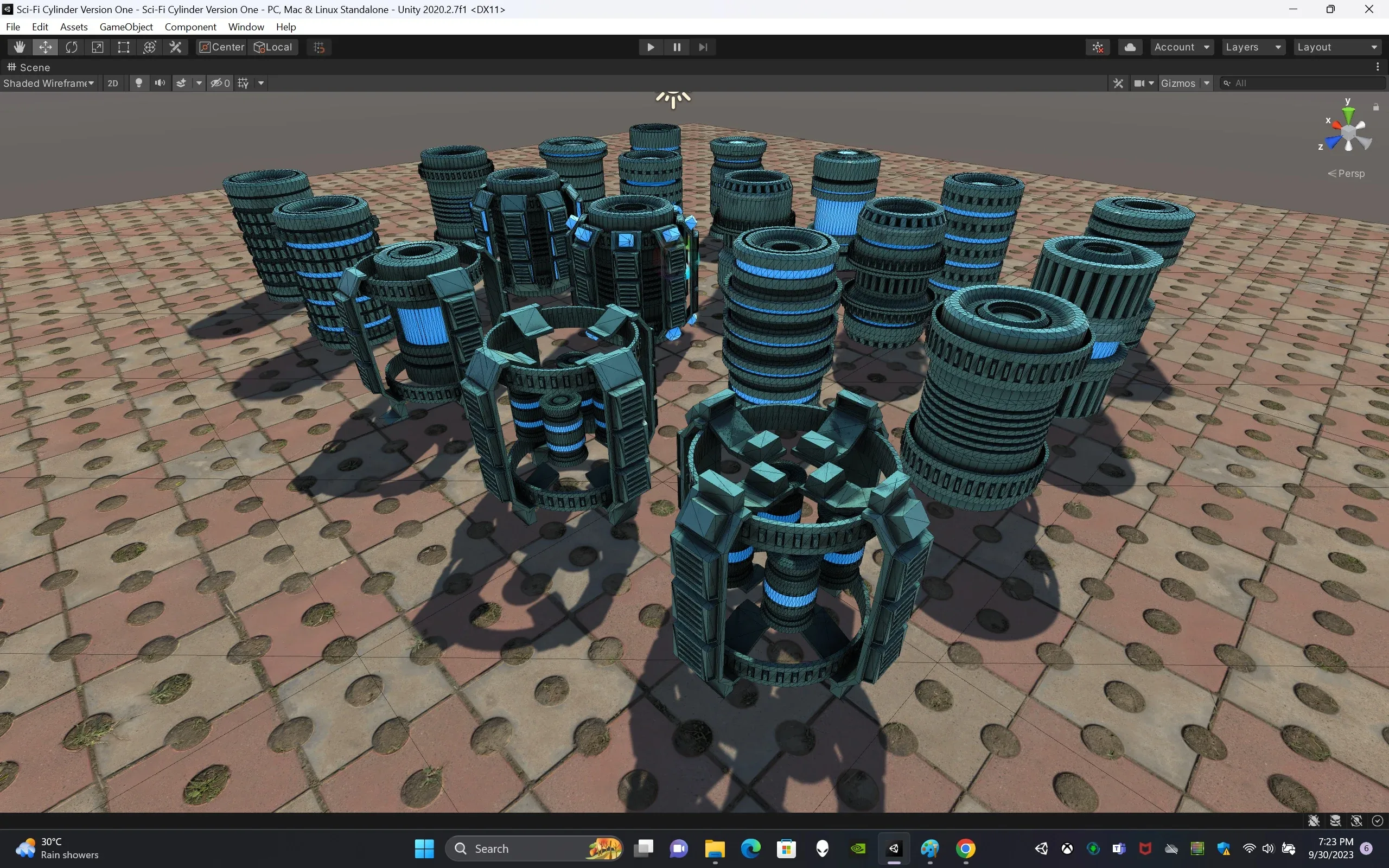 Sci-Fi Cylinder Version One