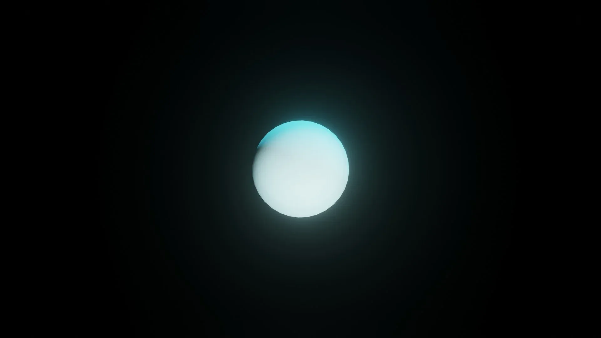 Stylized Planet Uranus 3D Model 2k/4k/8k Textures