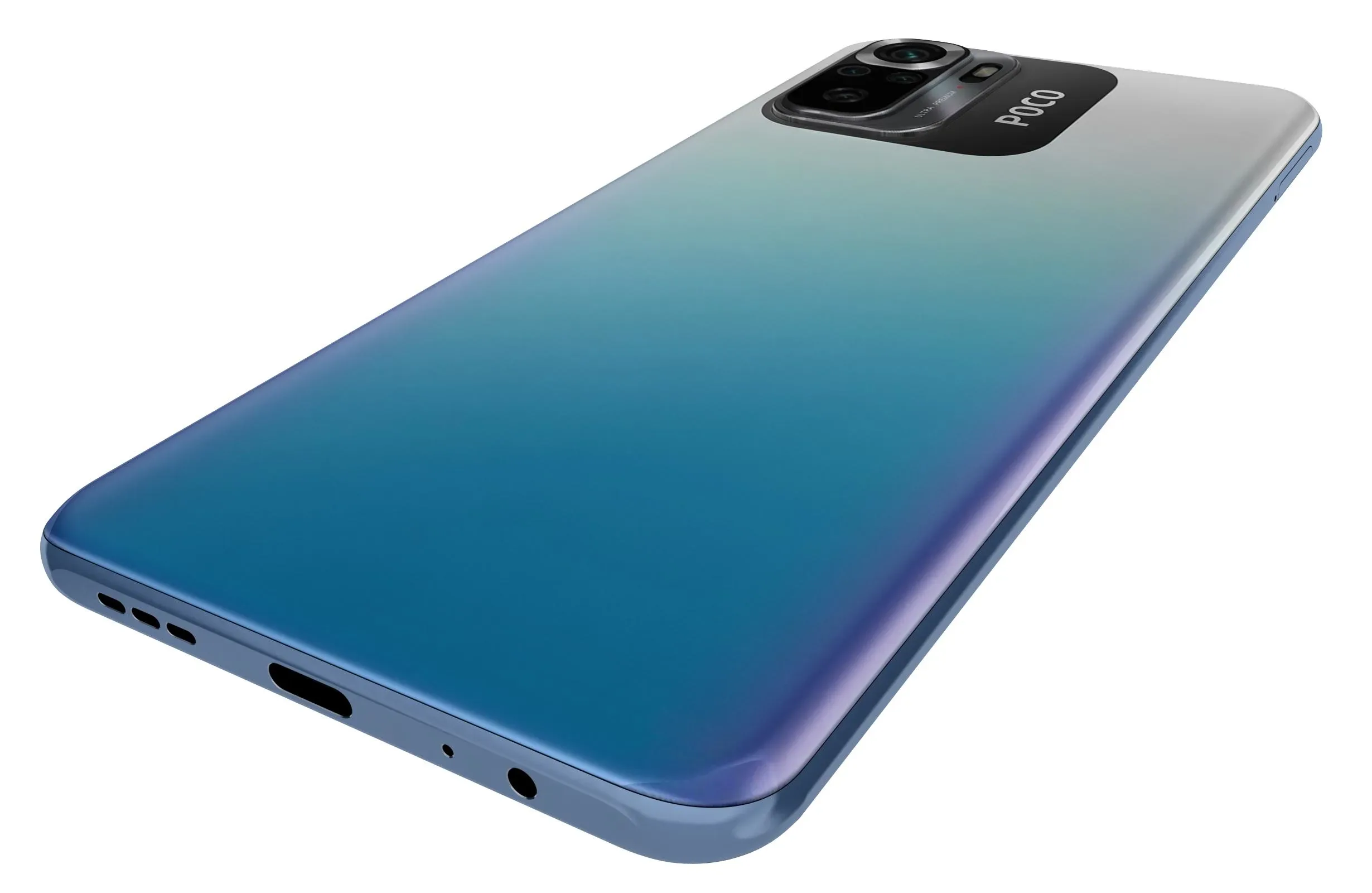 Xiaomi Poco M5s Blue - FlippedNormals