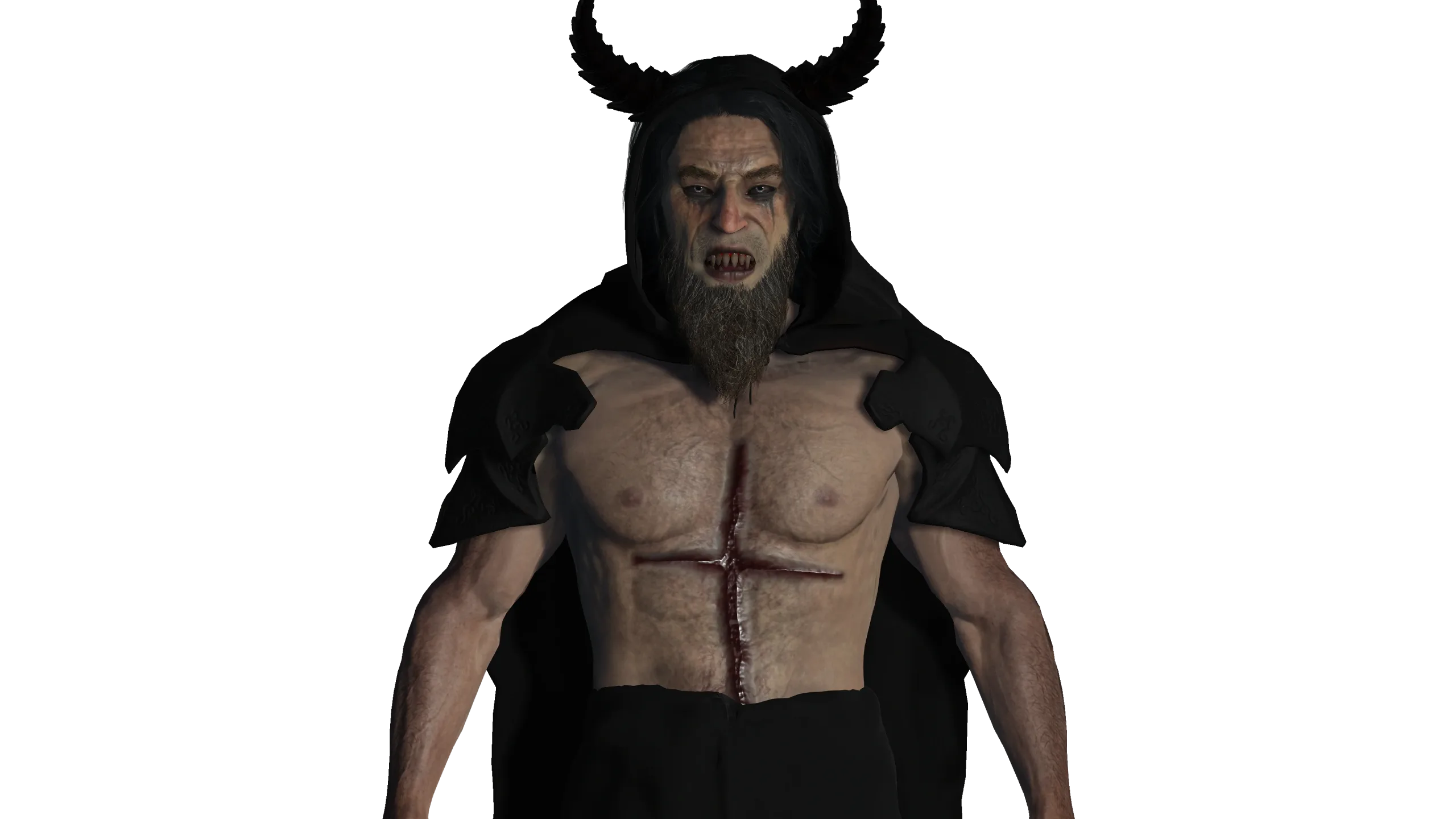 AAA 3D MODEL FANTASY MONSTER CHARACTER - THE DEVIL 04