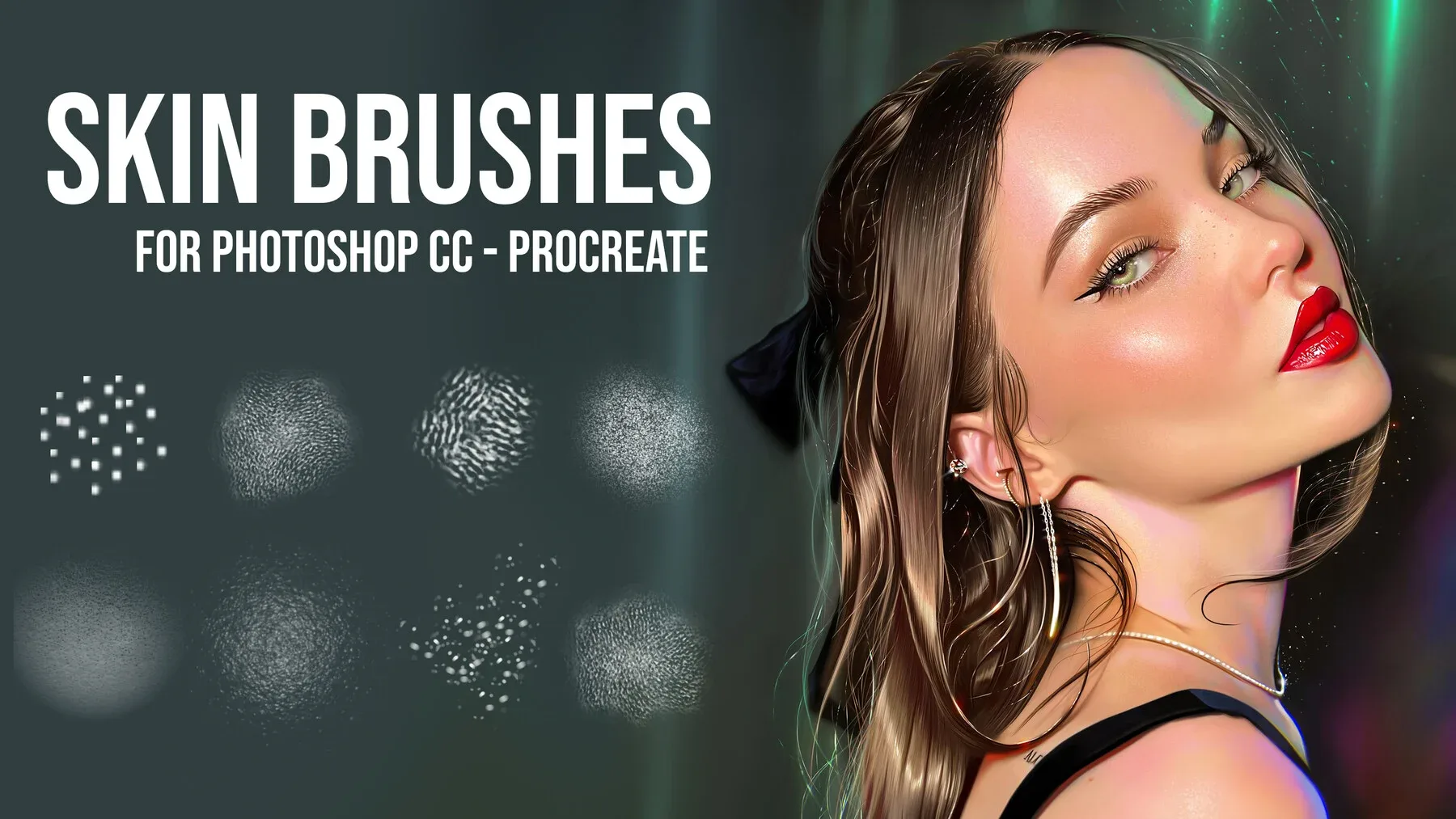 Skin Brushes for Photoshop and Procreate