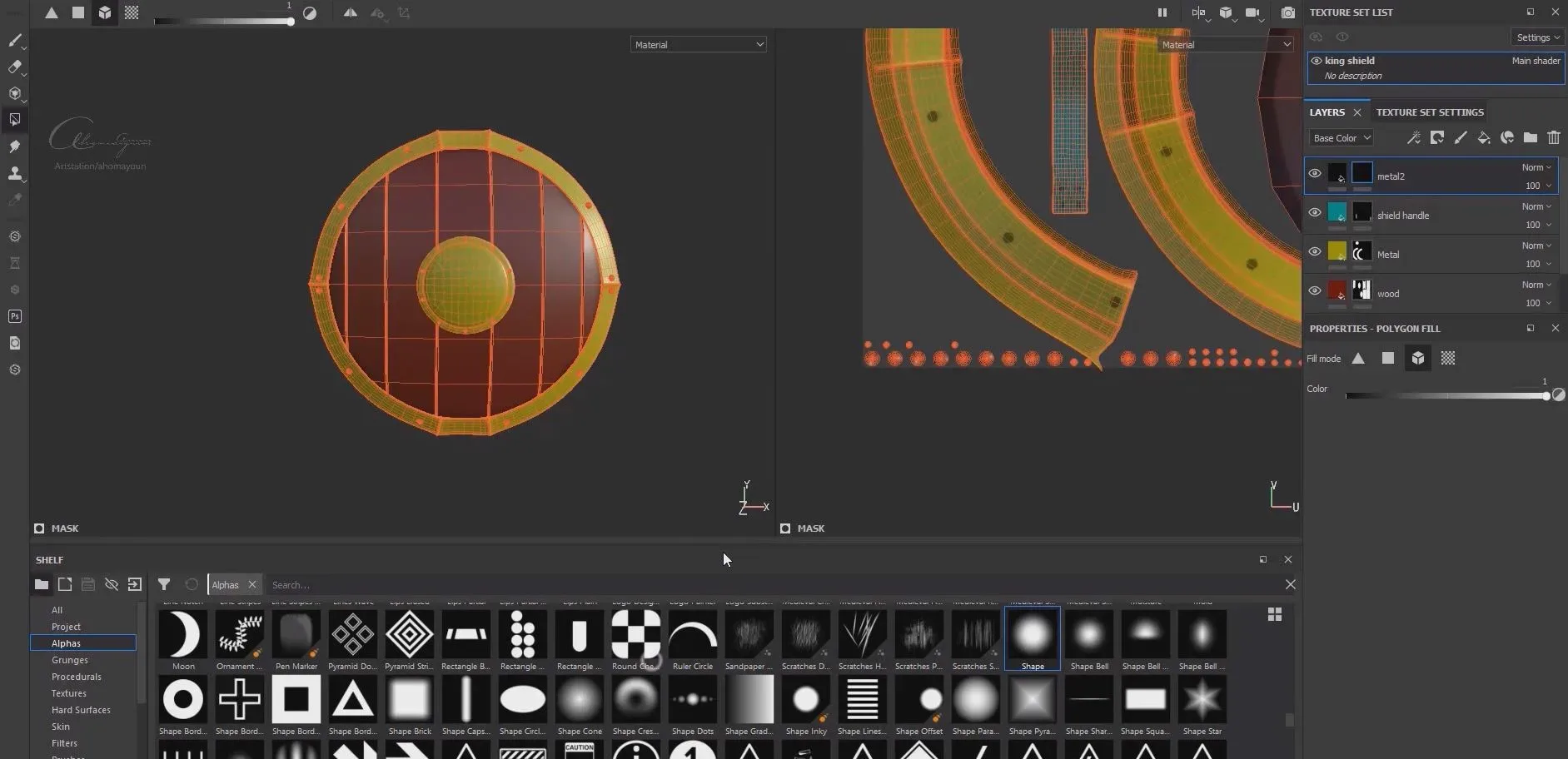Tutorial | Texturing a Viking Shield in Substance Designer