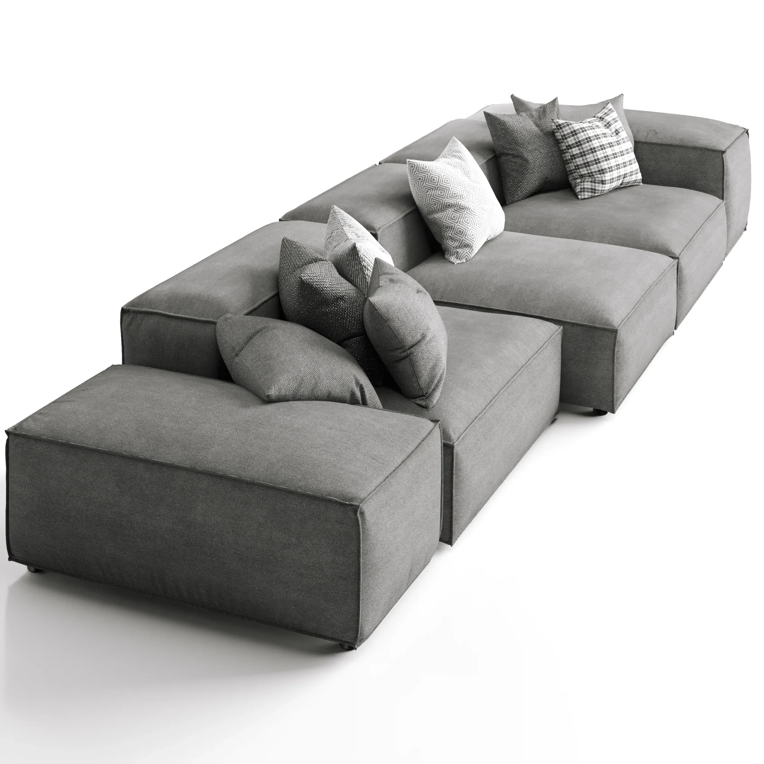 Living Divani Extra Soft Sofa Three FlippedNormals