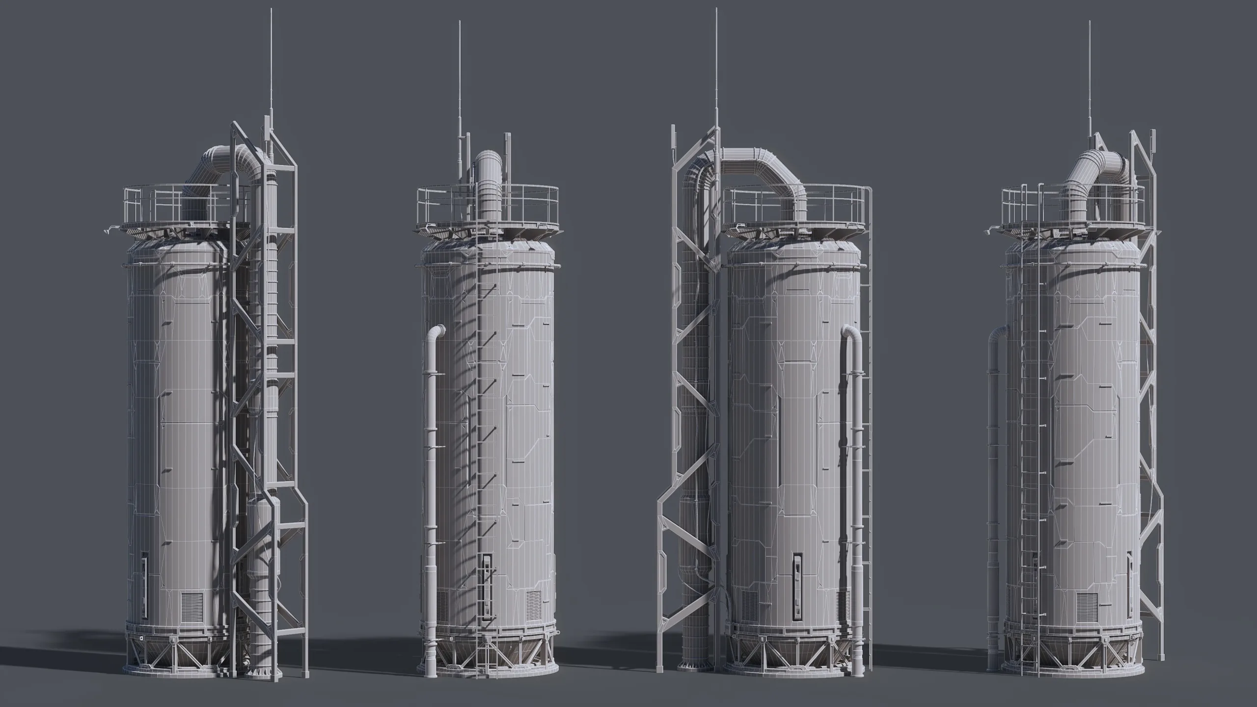 Sci-Fi Building 002 Industry