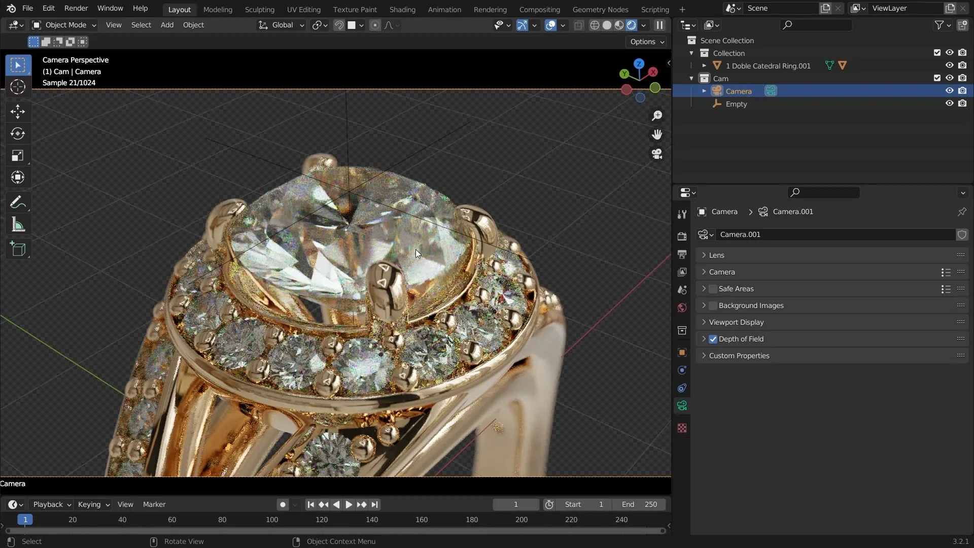 Rendering For Jewelers With Blender FlippedNormals