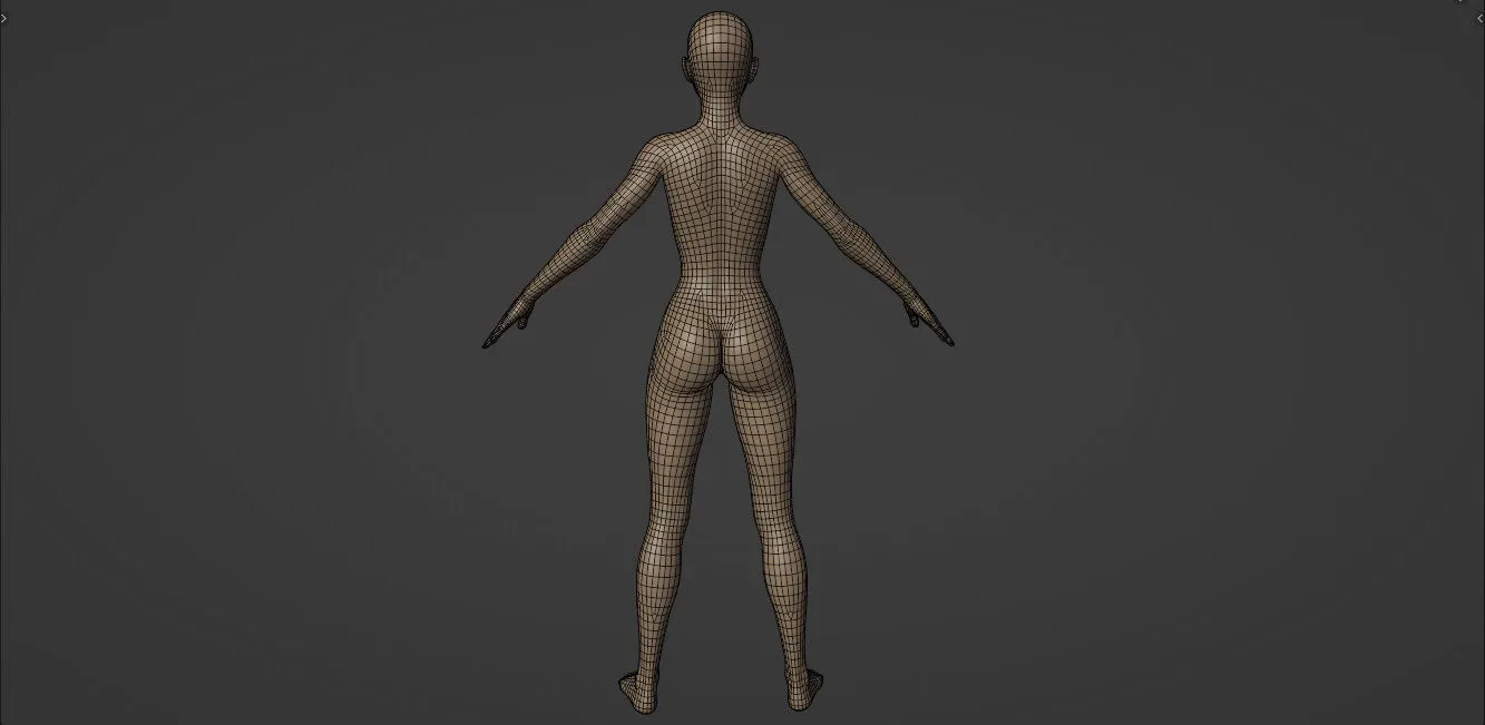 Sexy Young Asian Girl with Cyberpunk Space Ranger Armor Suit - Rigged - 4K Textures