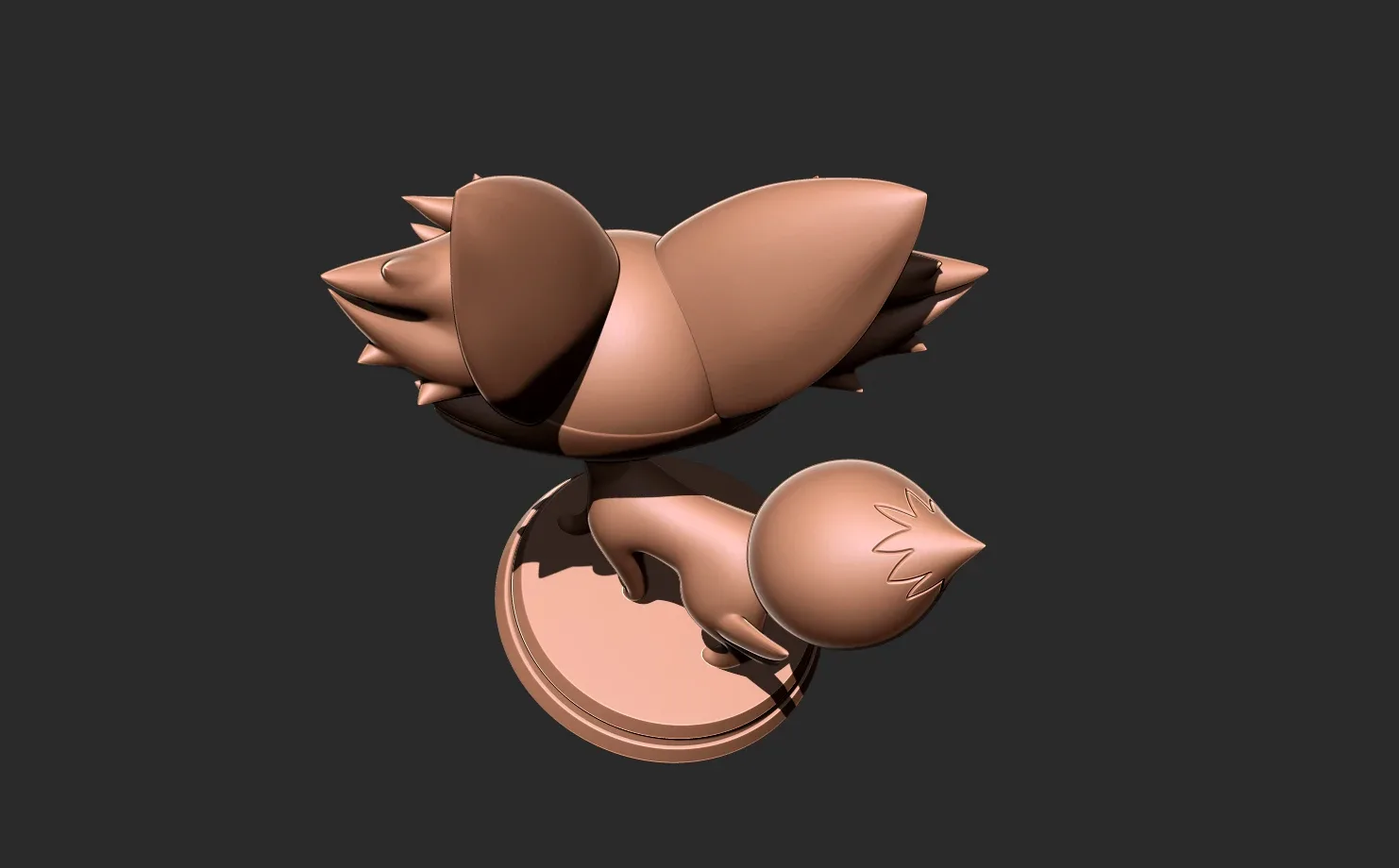 Pokemon - fennekin 3D print model