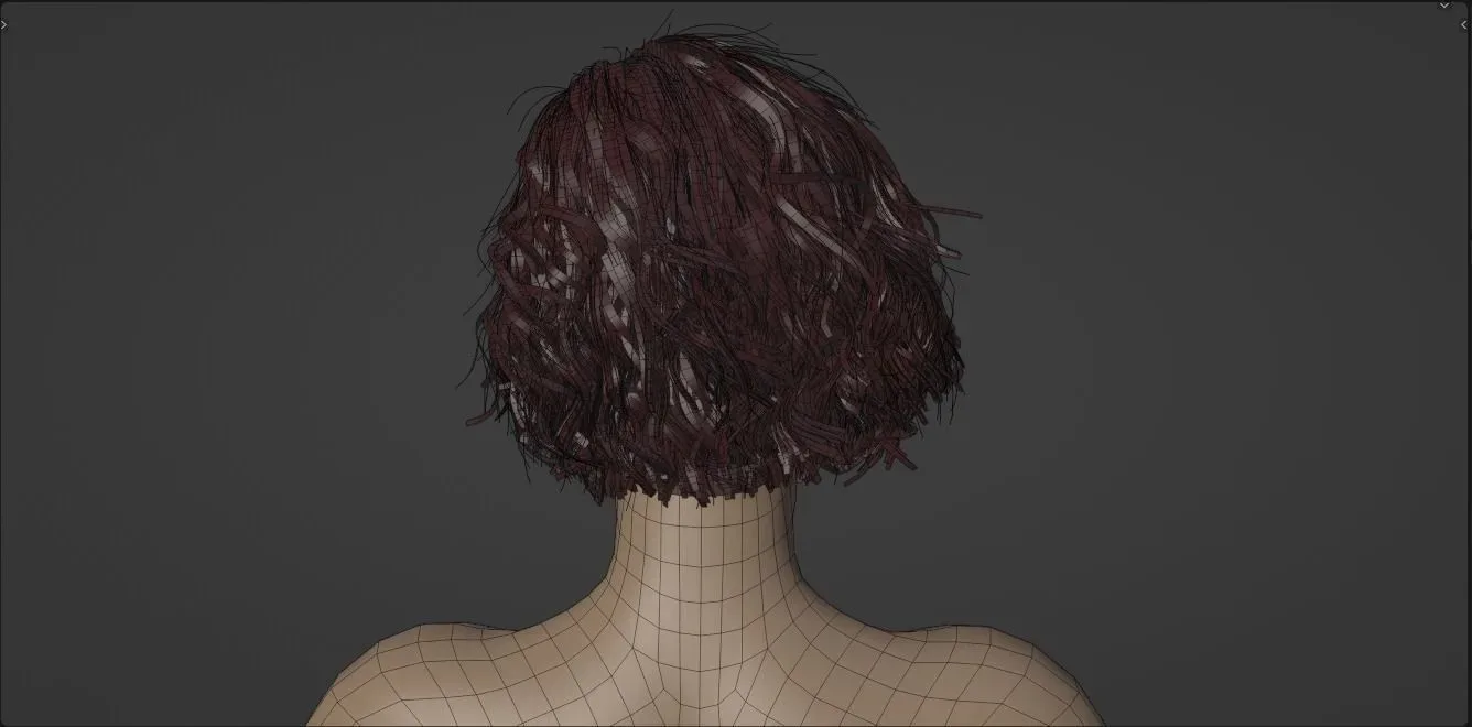 Sexy Pretty Woman with Short Bob Hairstyle - Rigged - 4K Textures