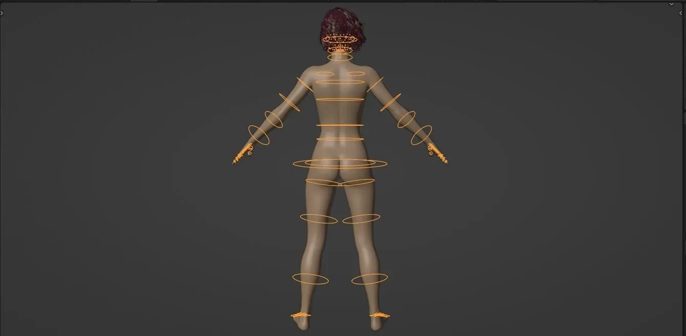 Sexy Pretty Woman with Short Bob Hairstyle - Rigged - 4K Textures