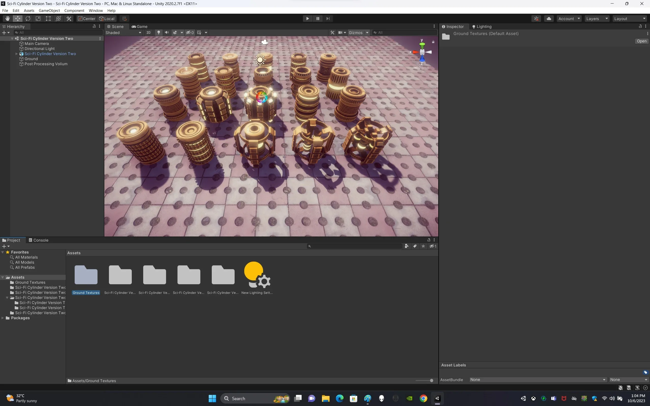 Sci-Fi Cylinder Version Two