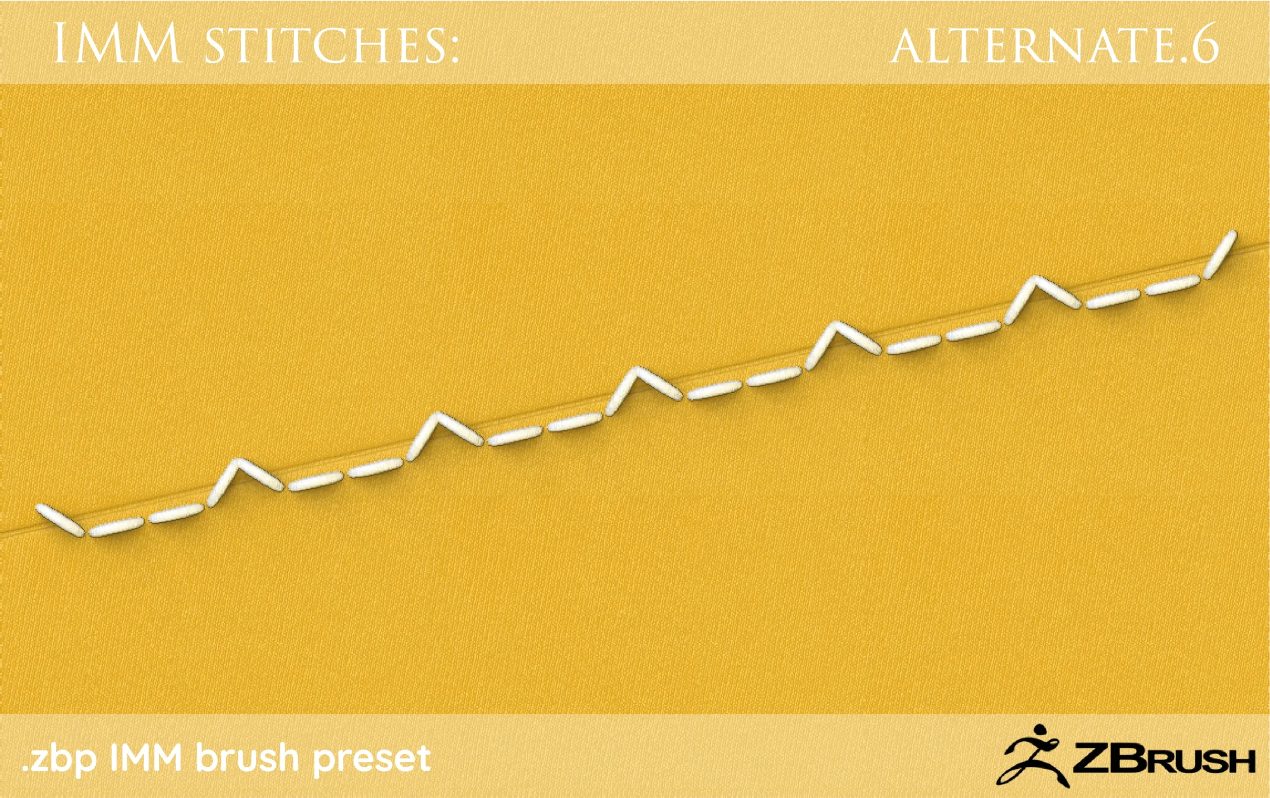 60 IMM stitch brushes by Jay Peace