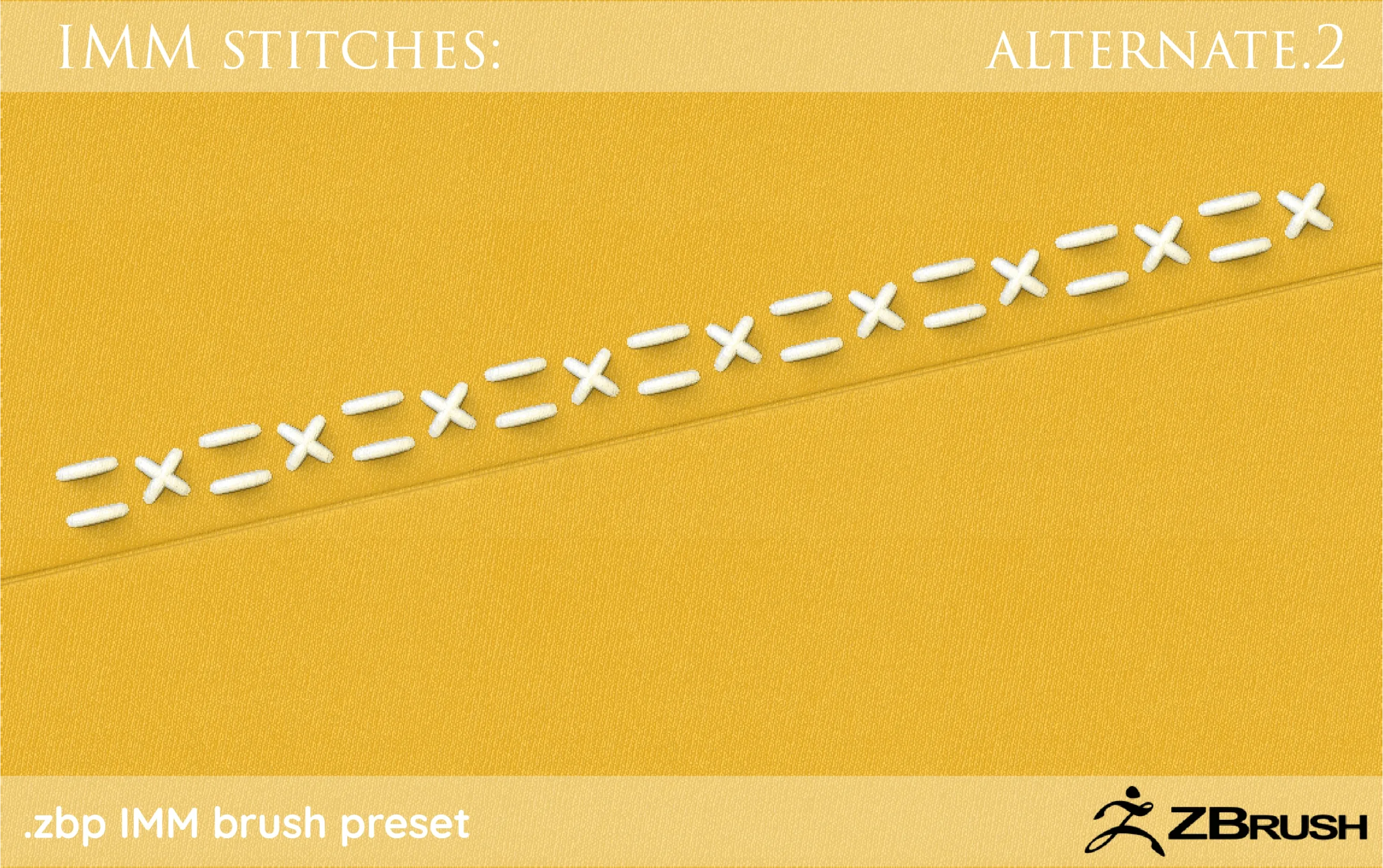 60 IMM stitch brushes by Jay Peace