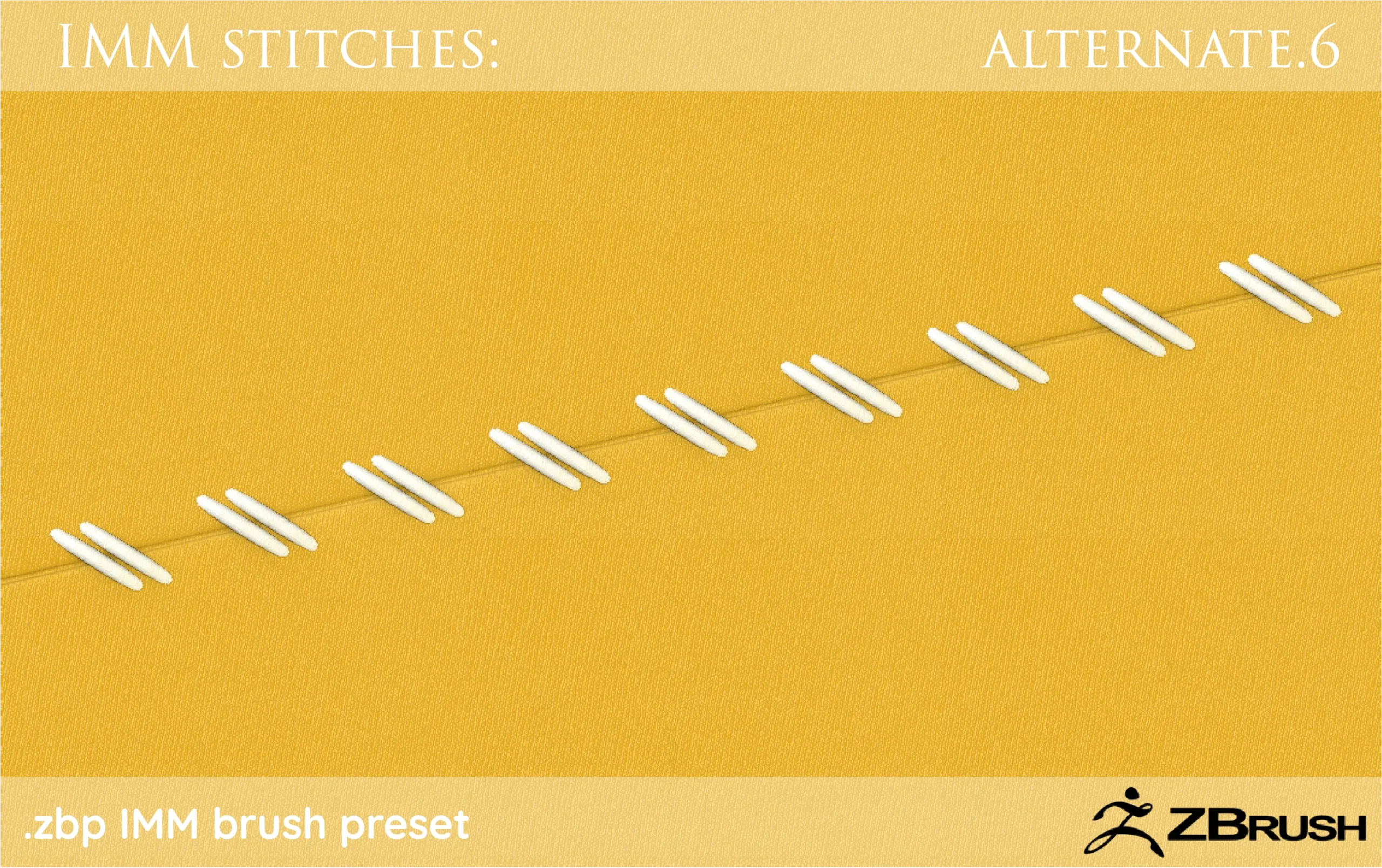 60 IMM stitch brushes by Jay Peace