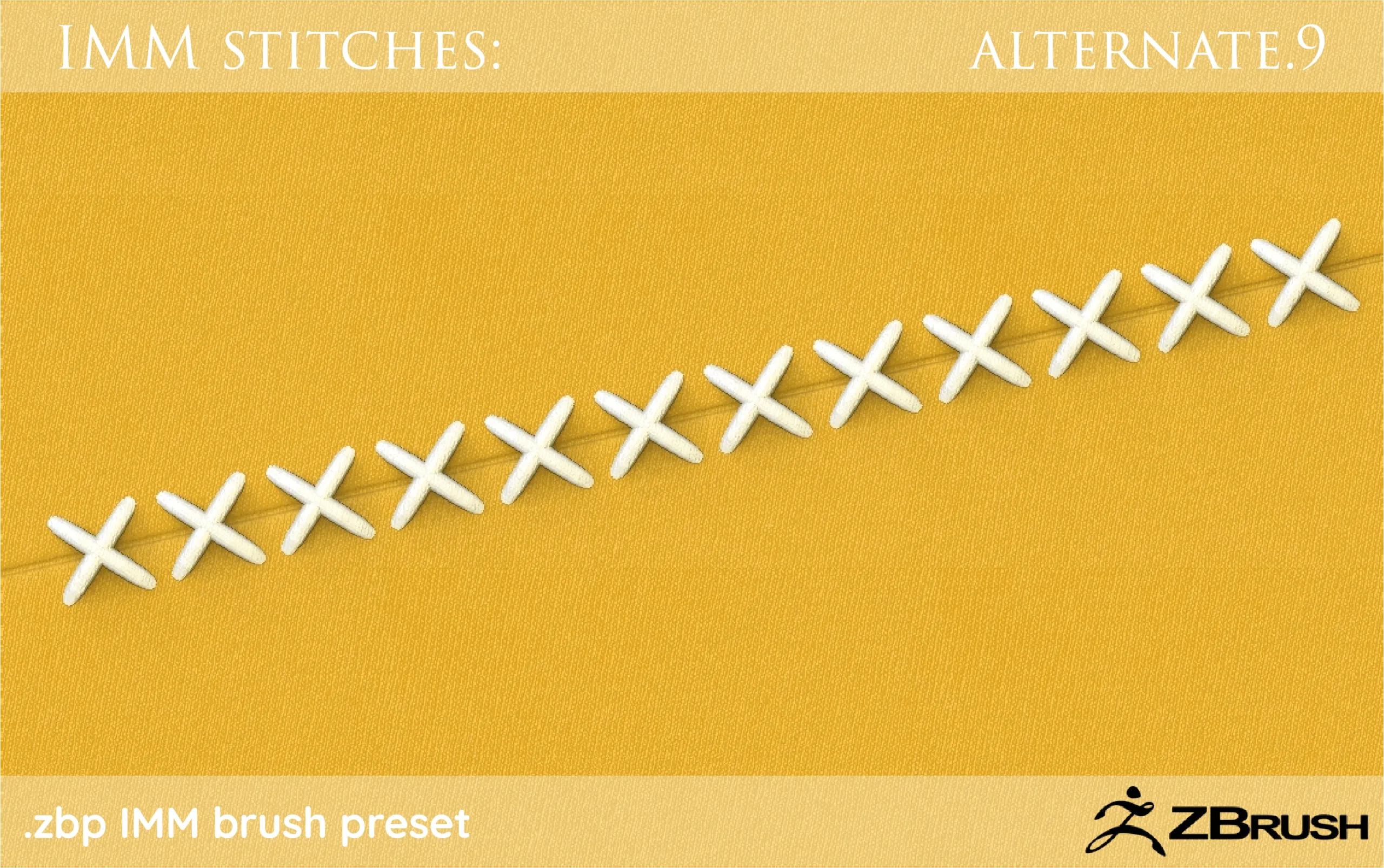 60 IMM stitch brushes by Jay Peace