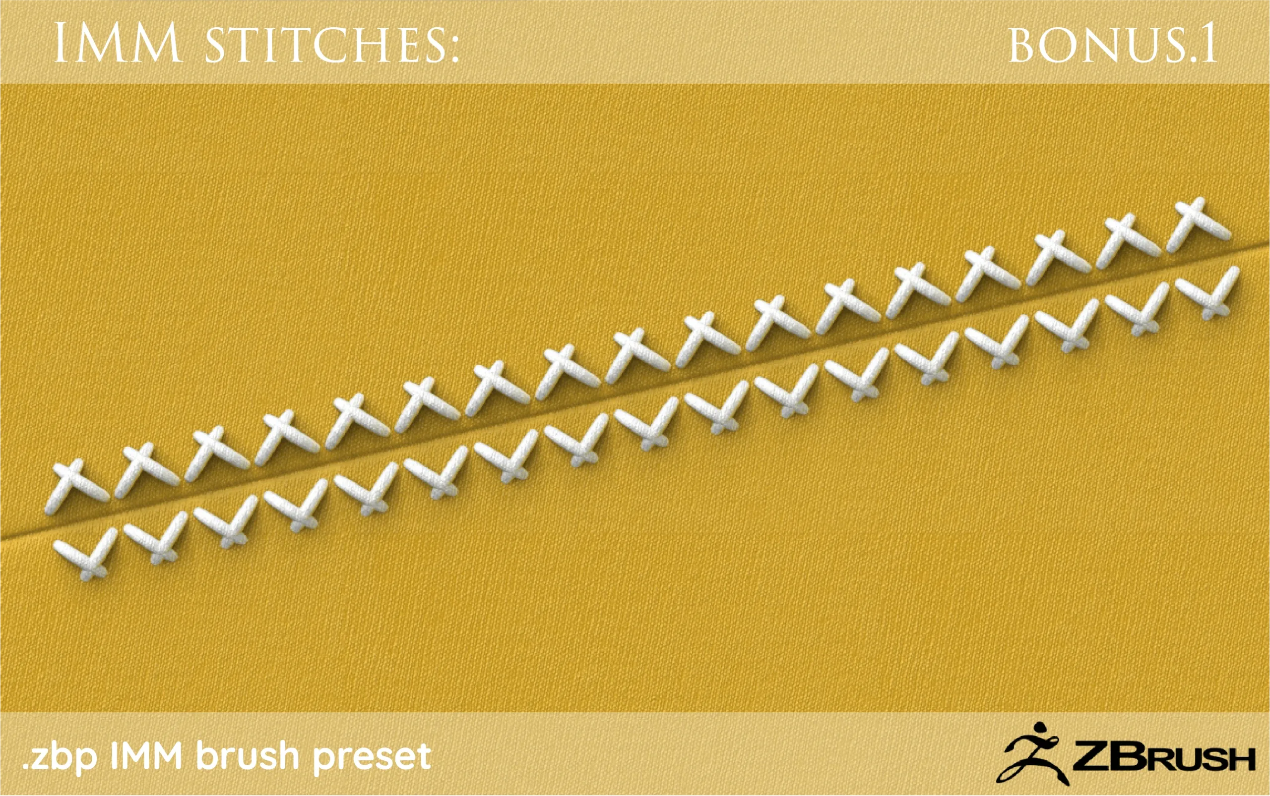 60 IMM stitch brushes by Jay Peace