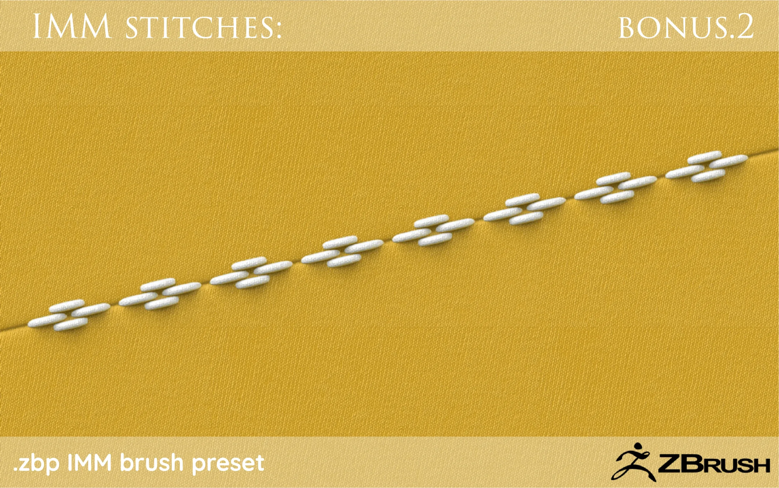 60 IMM stitch brushes by Jay Peace
