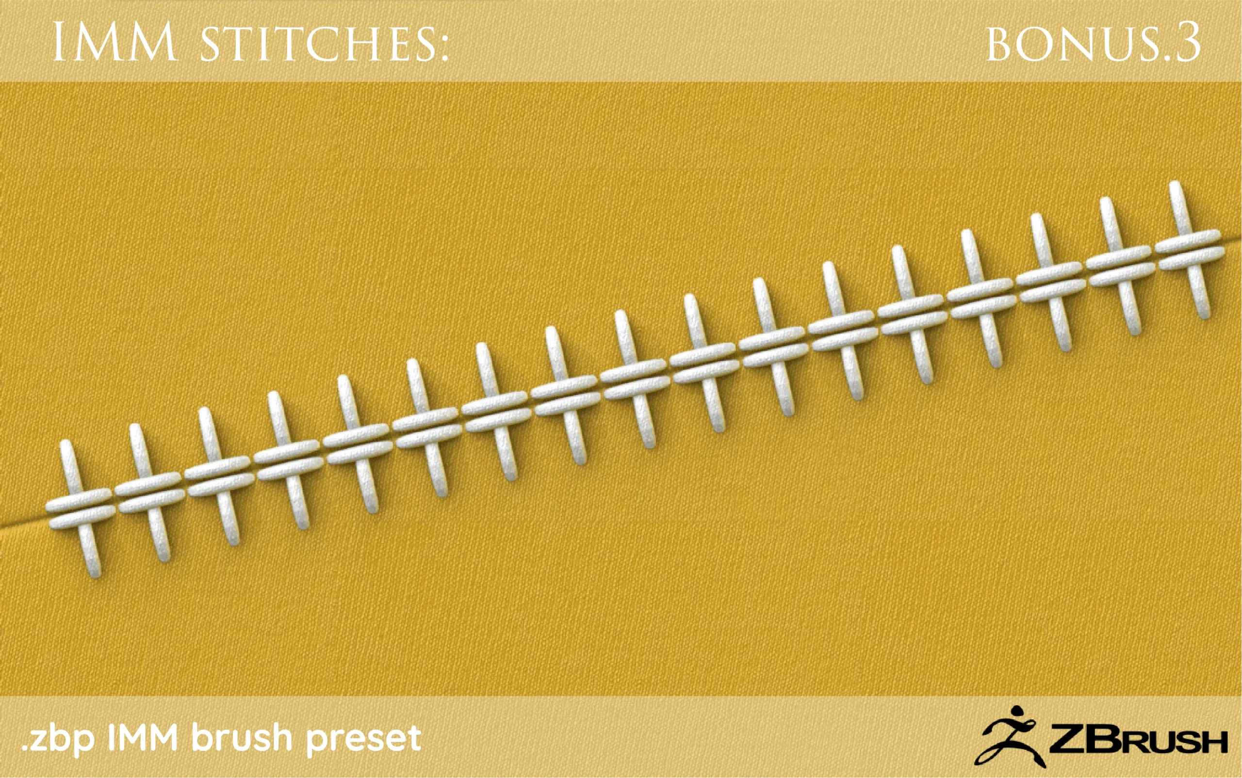 60 IMM stitch brushes by Jay Peace