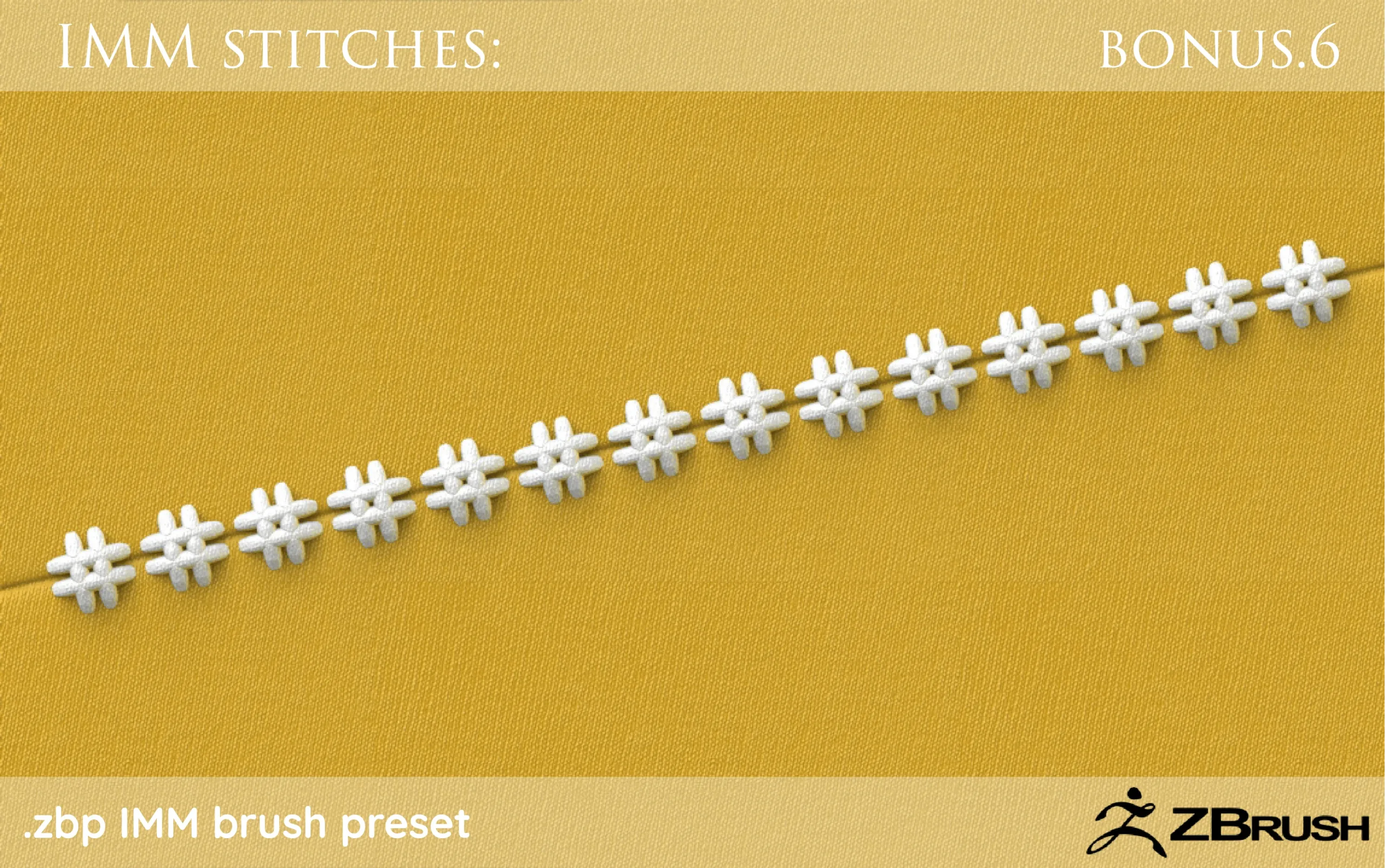 60 IMM stitch brushes by Jay Peace