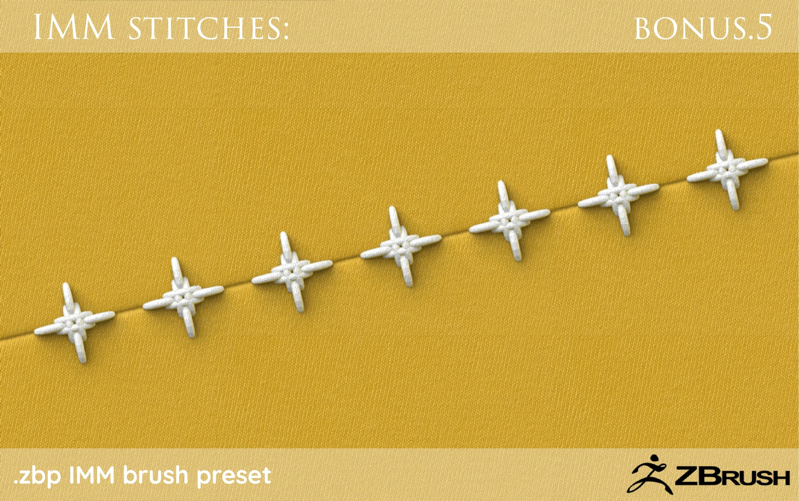 60 IMM stitch brushes by Jay Peace