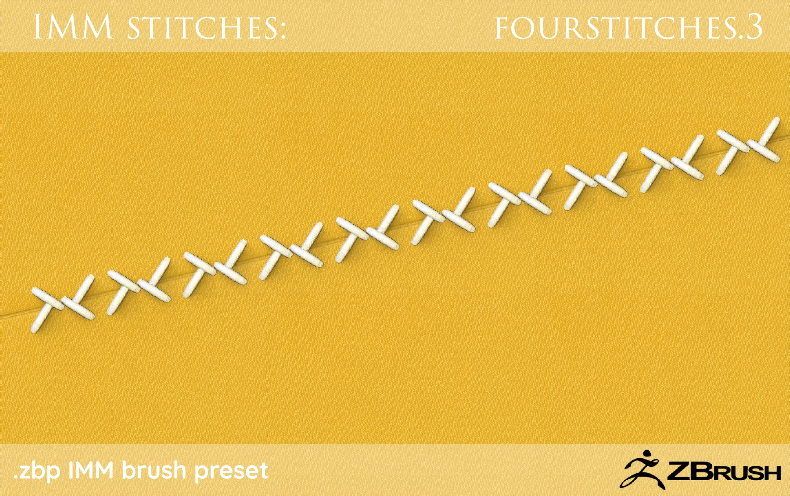 60 IMM stitch brushes by Jay Peace