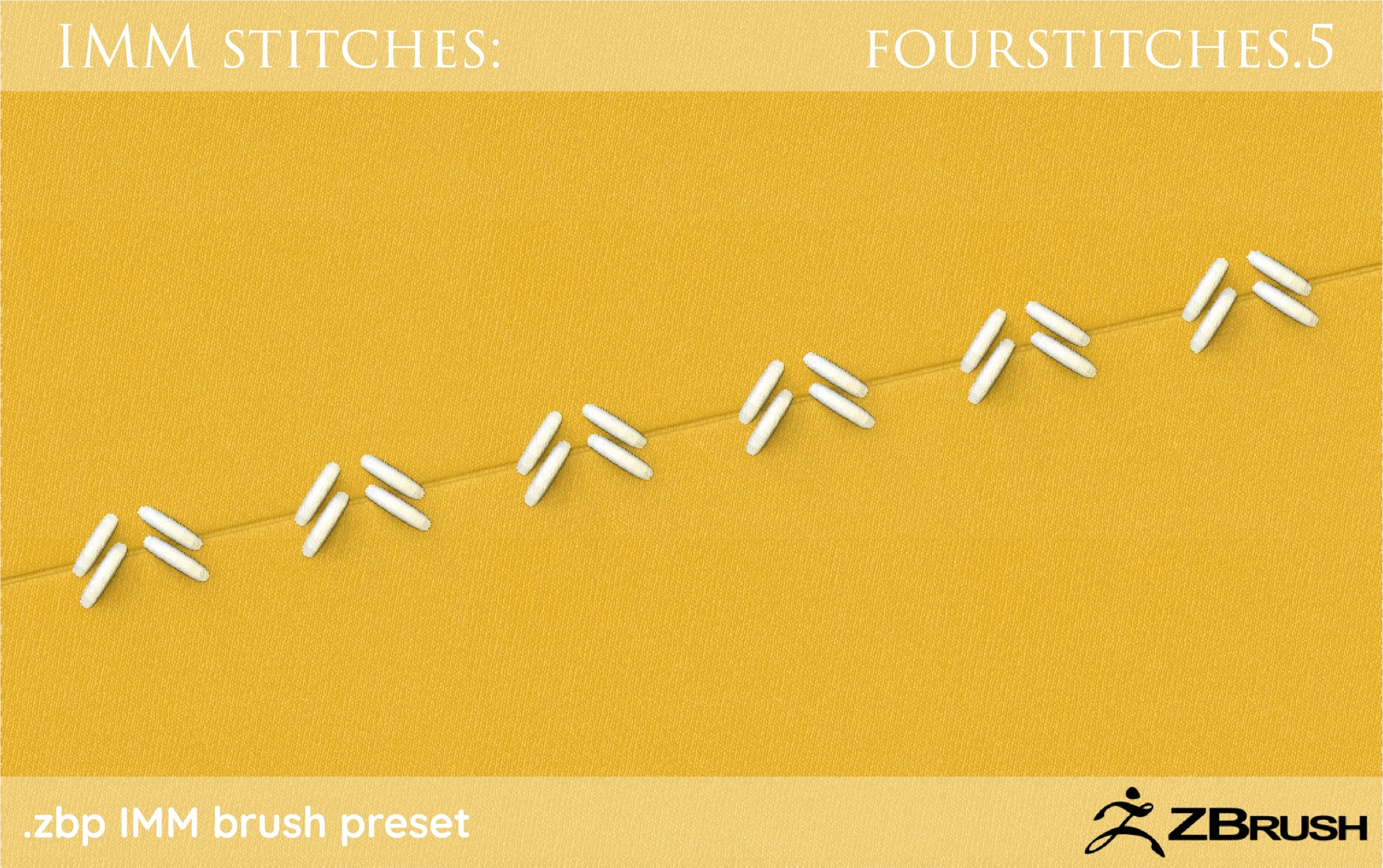 60 IMM stitch brushes by Jay Peace