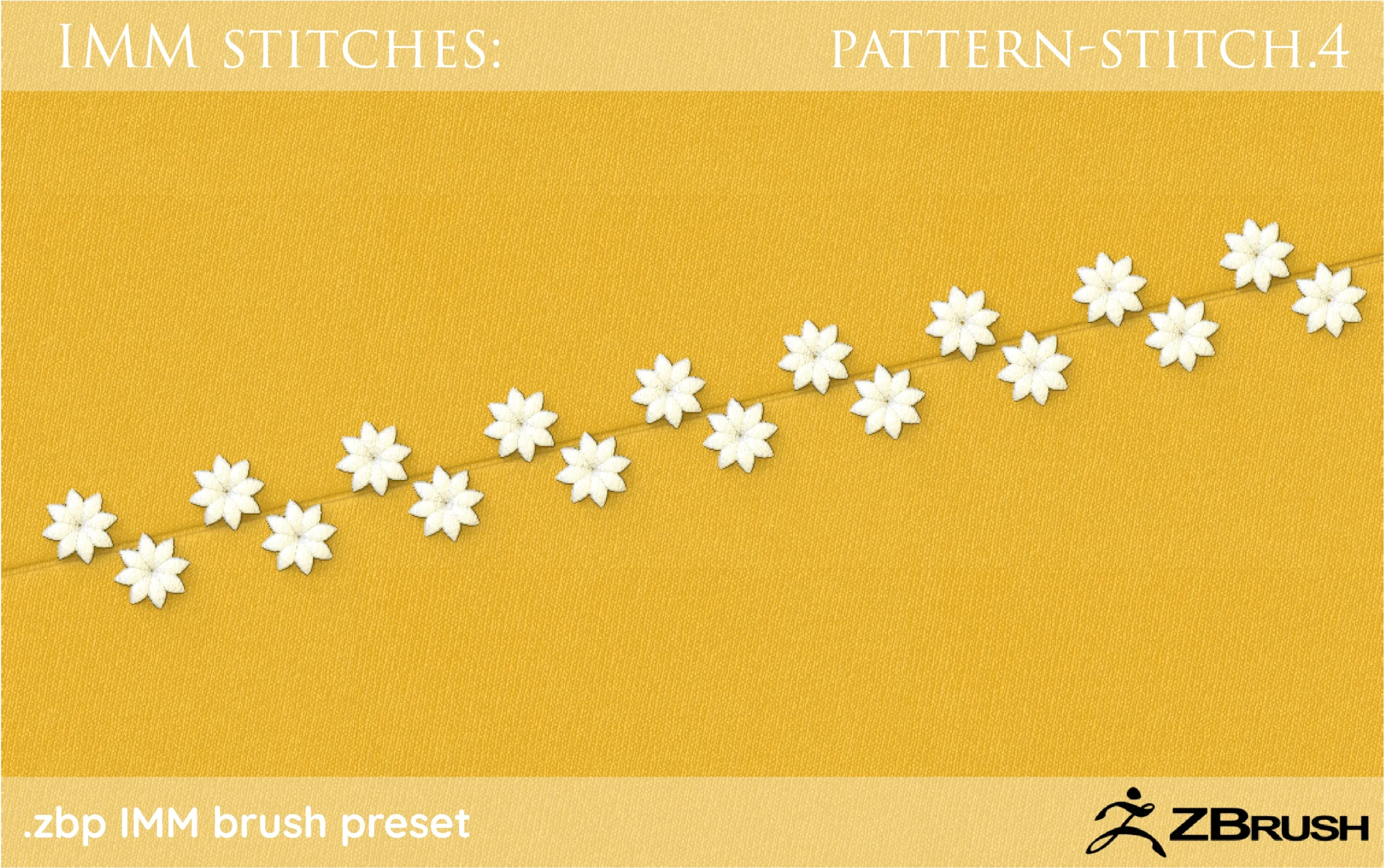 60 IMM stitch brushes by Jay Peace