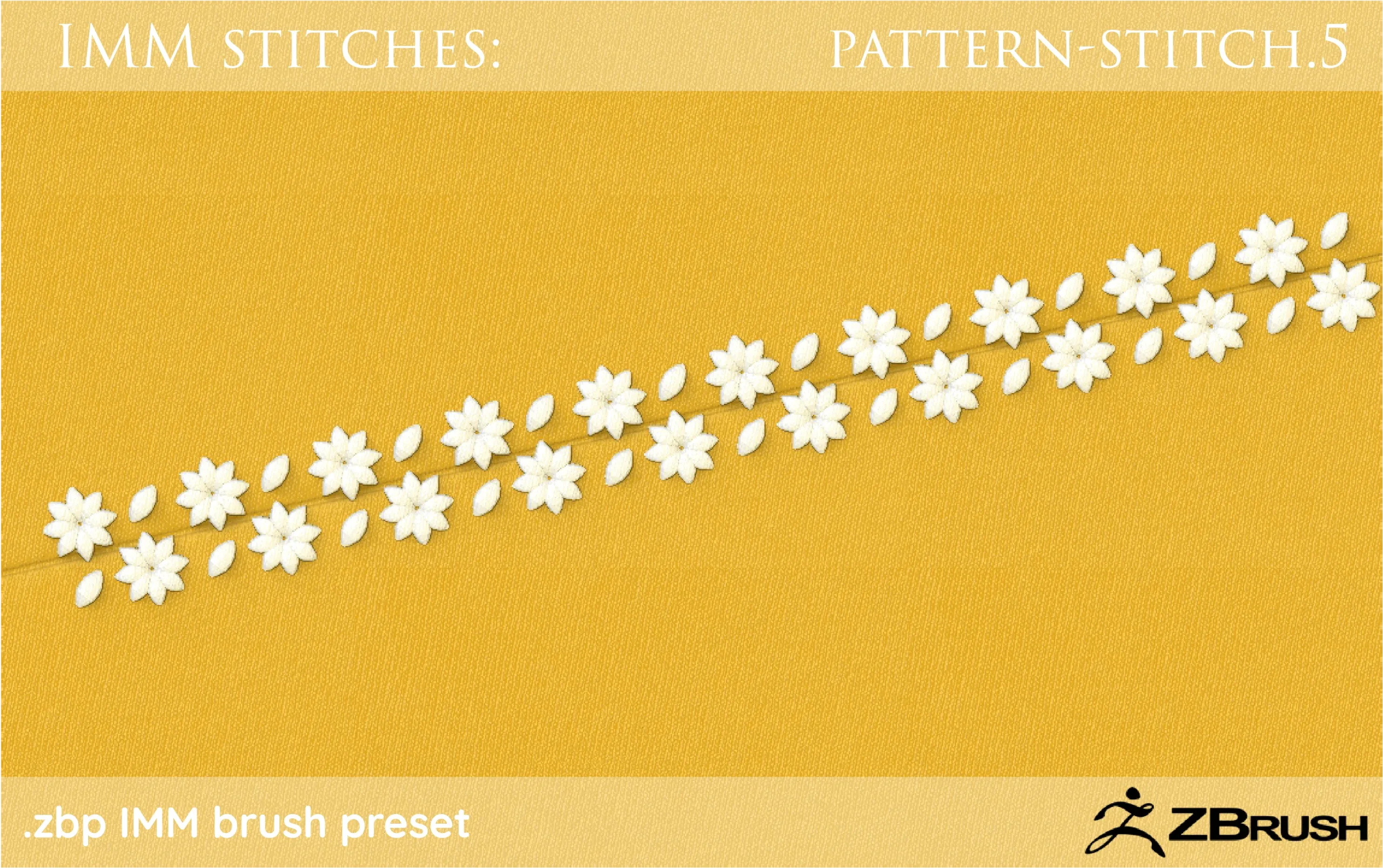 60 IMM stitch brushes by Jay Peace