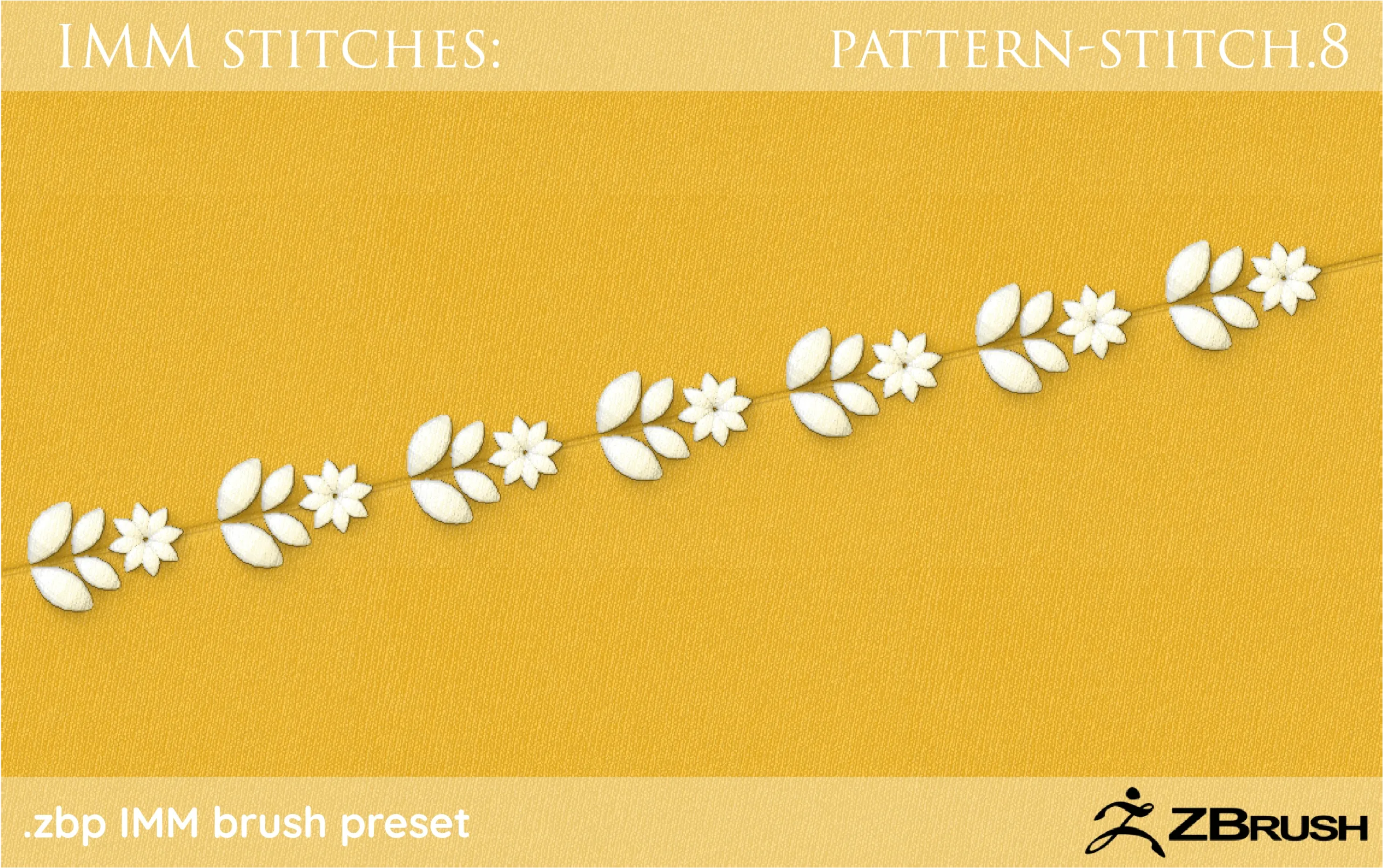 60 IMM stitch brushes by Jay Peace