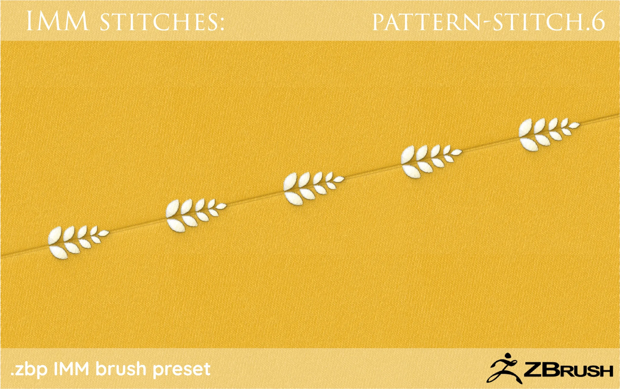60 IMM stitch brushes by Jay Peace