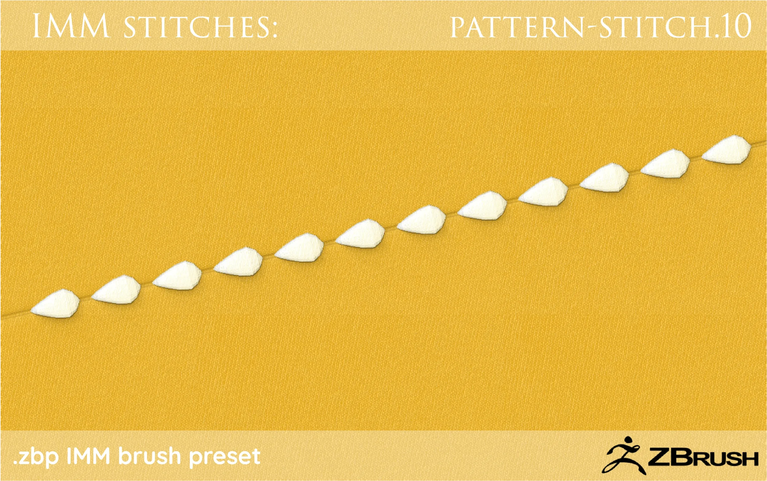 60 IMM stitch brushes by Jay Peace