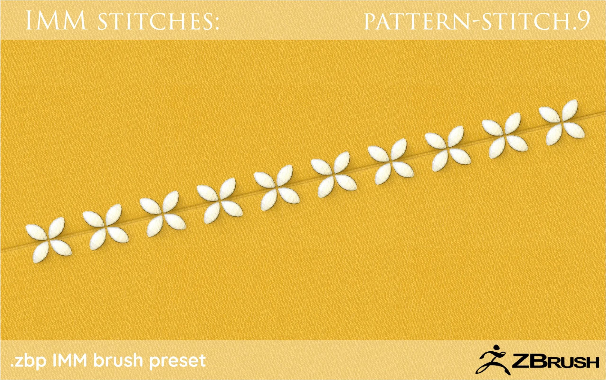 60 IMM stitch brushes by Jay Peace