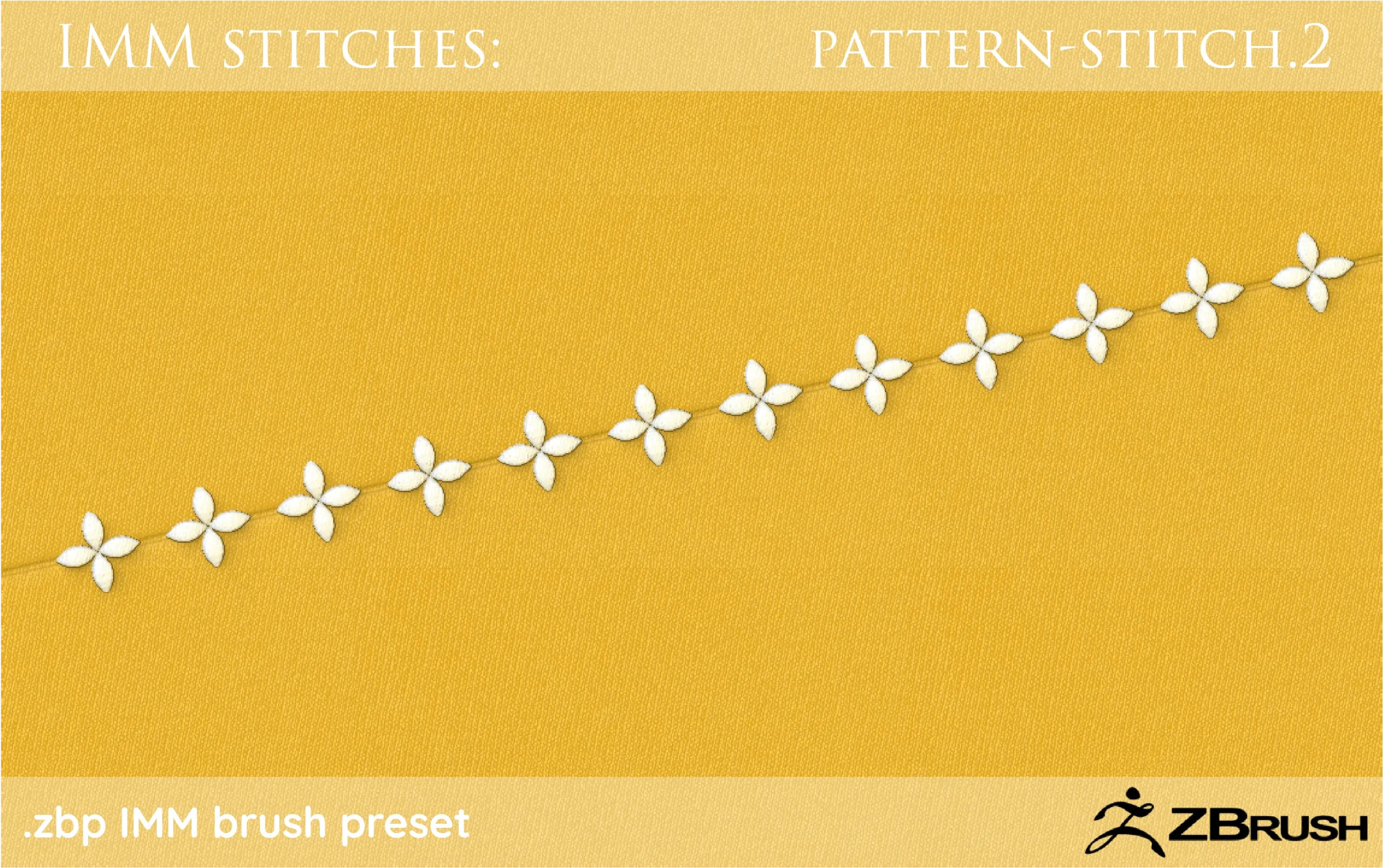 60 IMM stitch brushes by Jay Peace