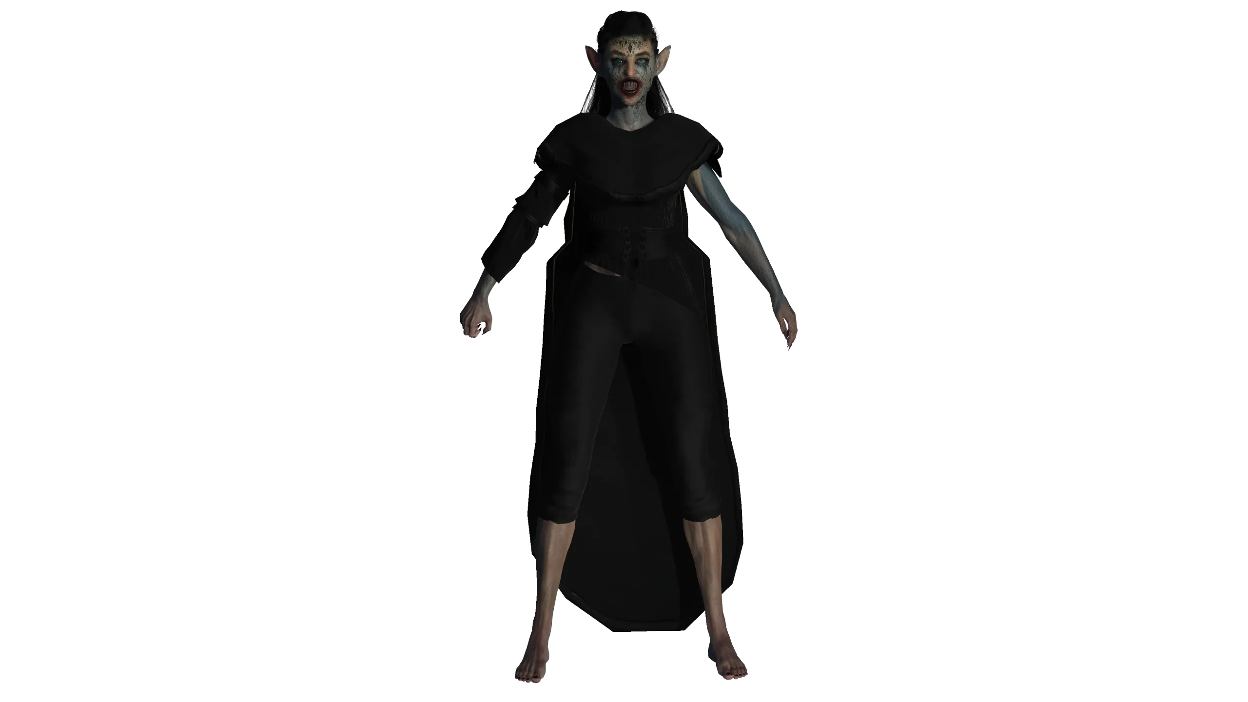 AAA 3D MODEL FANTASY MONSTER CREATURE CHARACTER -THE DEVIL ELF