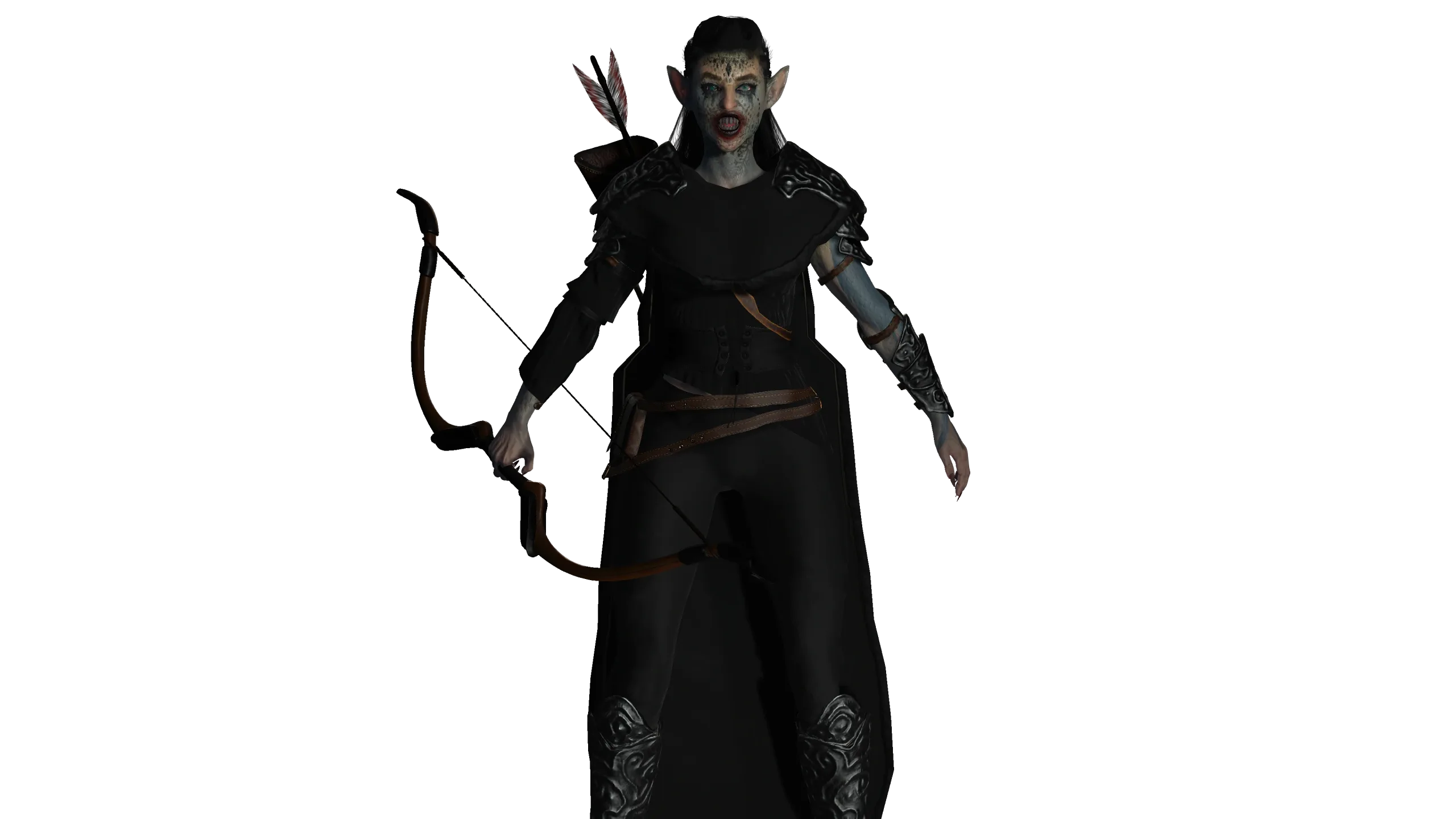 AAA 3D MODEL FANTASY MONSTER CREATURE CHARACTER -THE DEVIL ELF