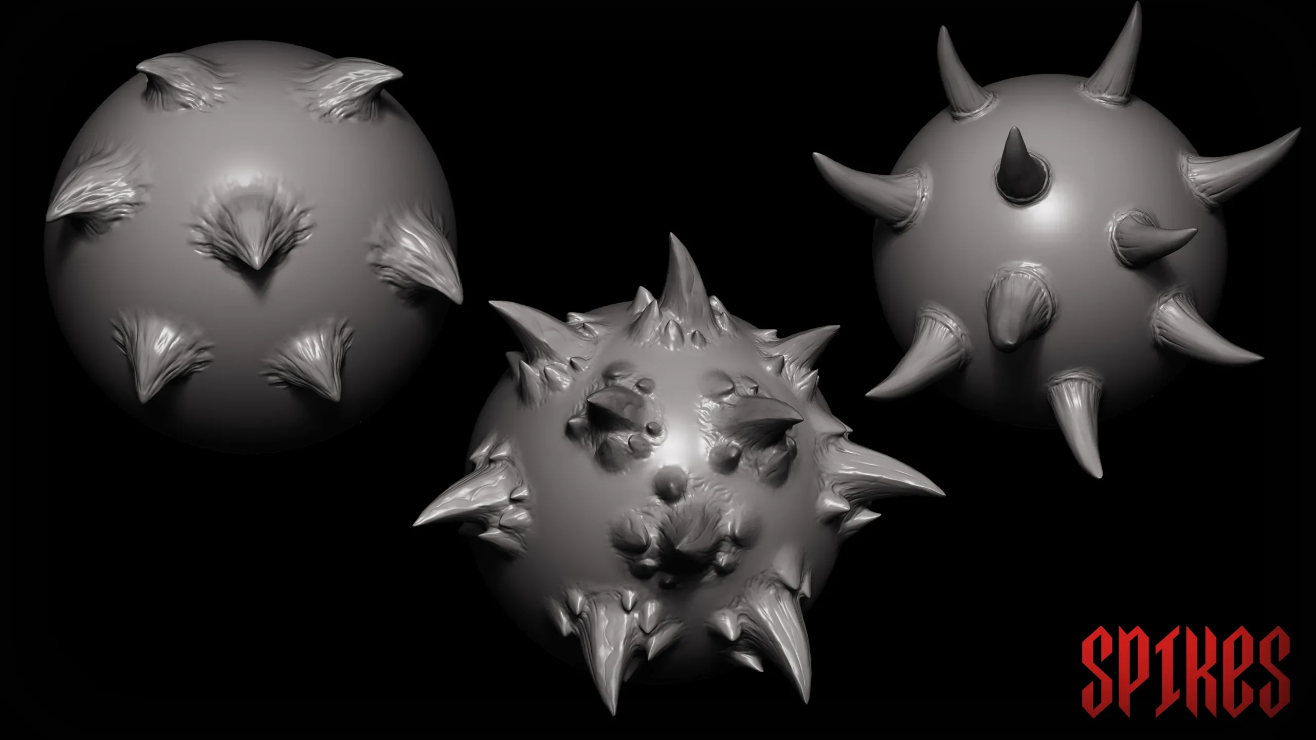 Zbrush + Blender - 45 Unholy Brushes