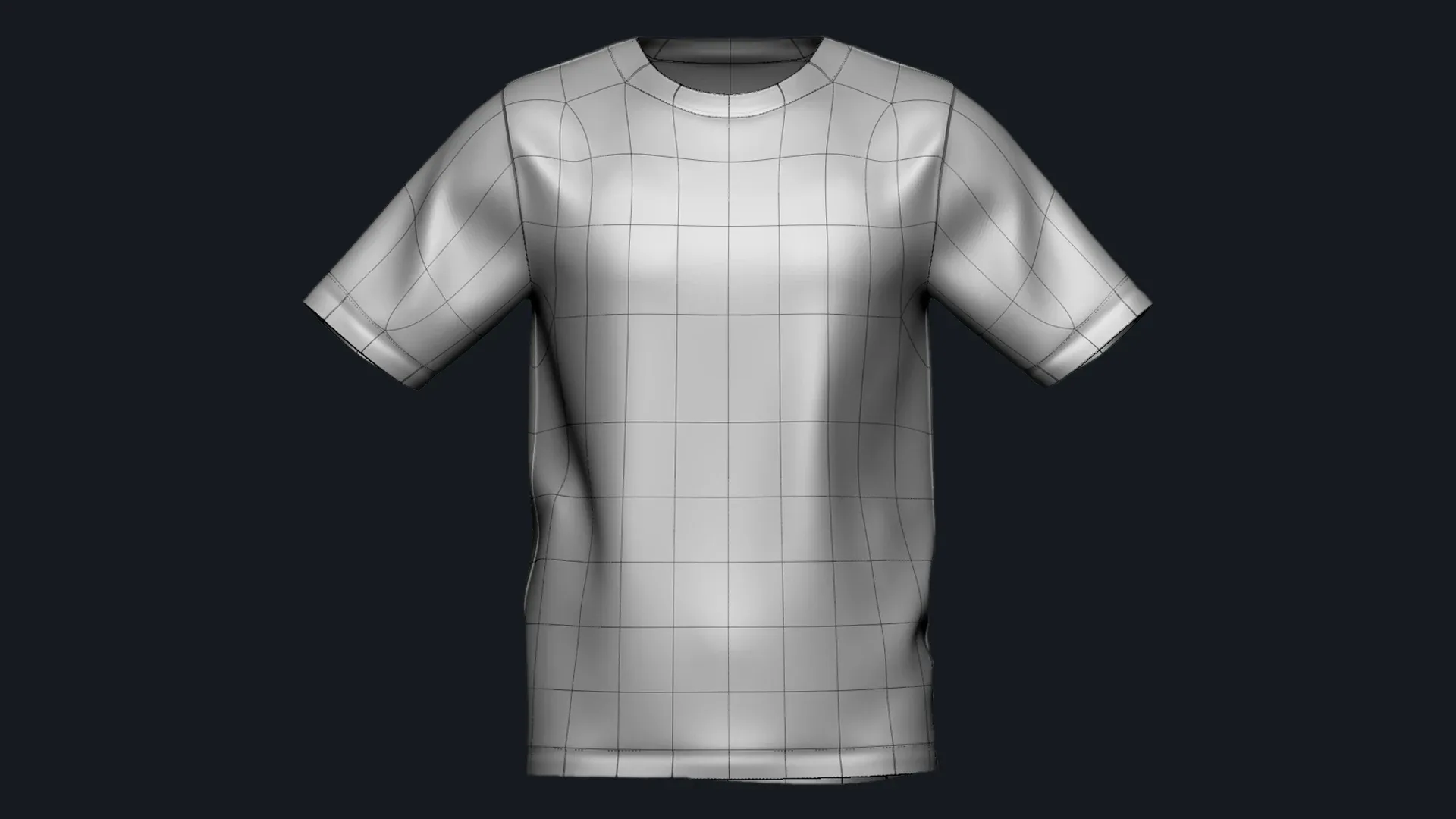 T - Shirt 3D Model - Production Ready