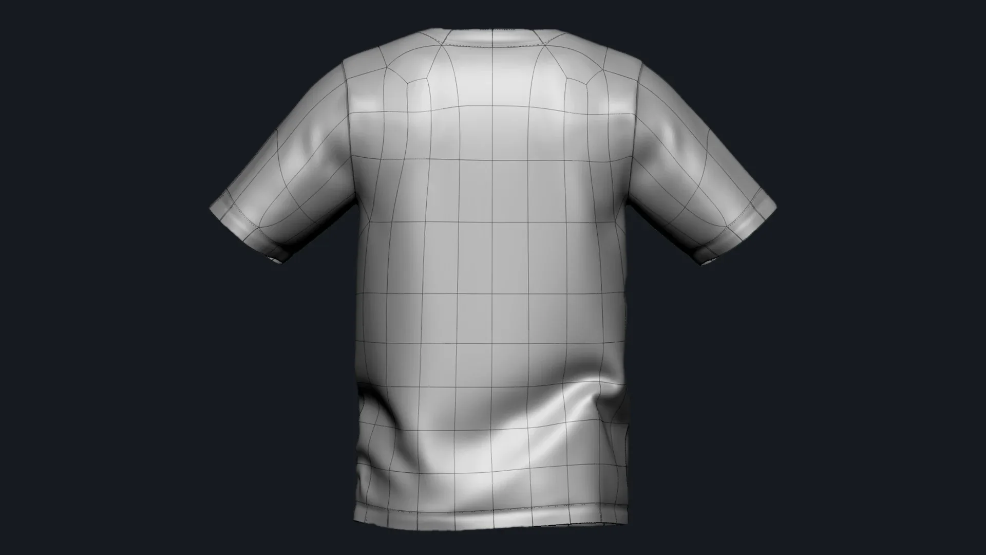 T - Shirt 3D Model - Production Ready