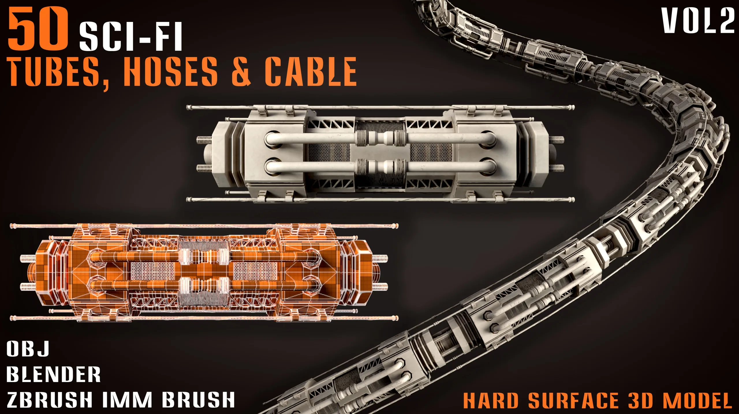 50 Sci-Fi Tubes, Hoses & Cables – vol2