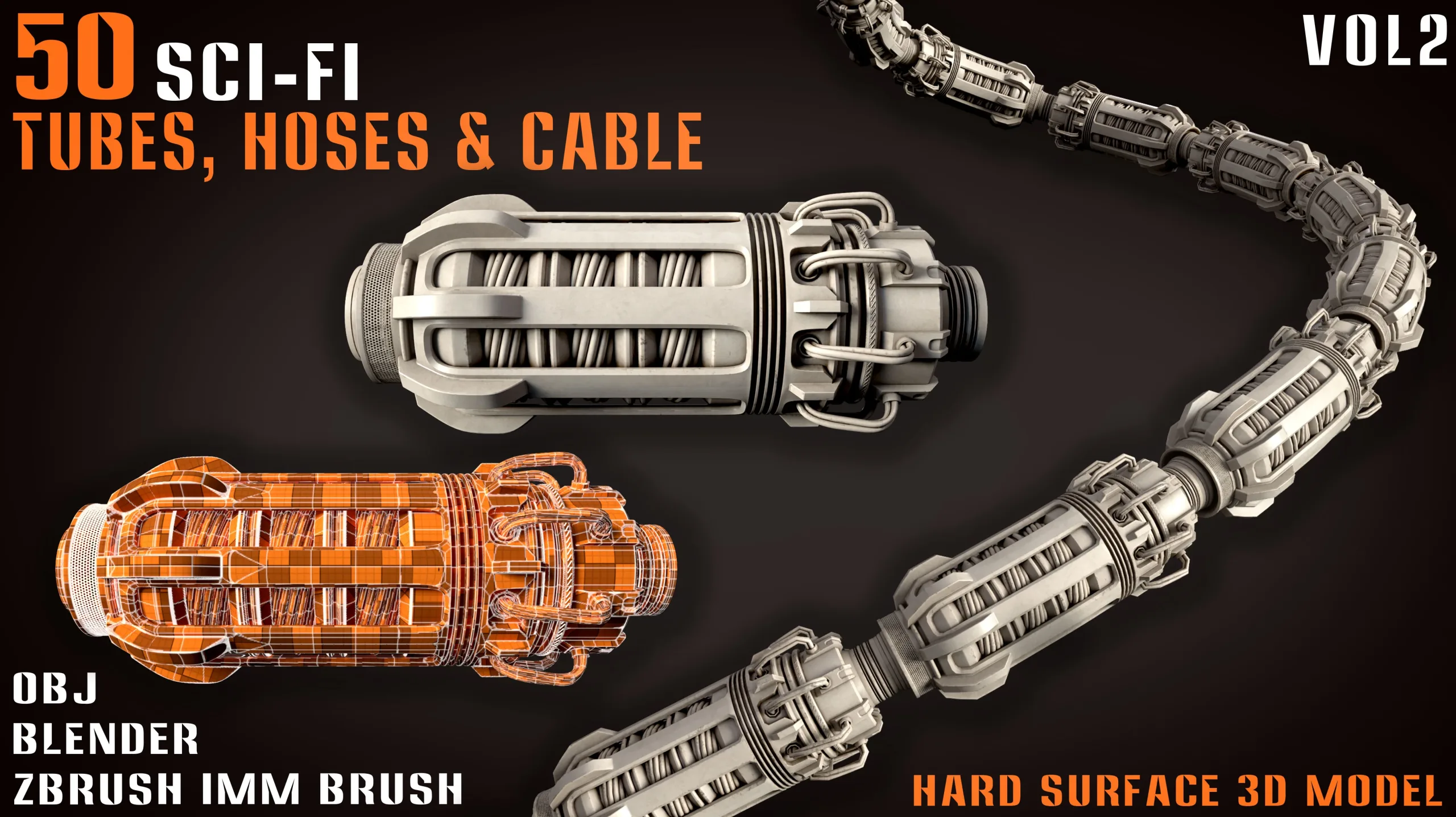 50 Sci-Fi Tubes, Hoses & Cables – vol2