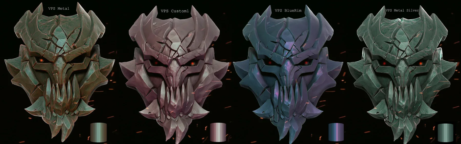 ZBRUSH CUSTOM MATCAPS