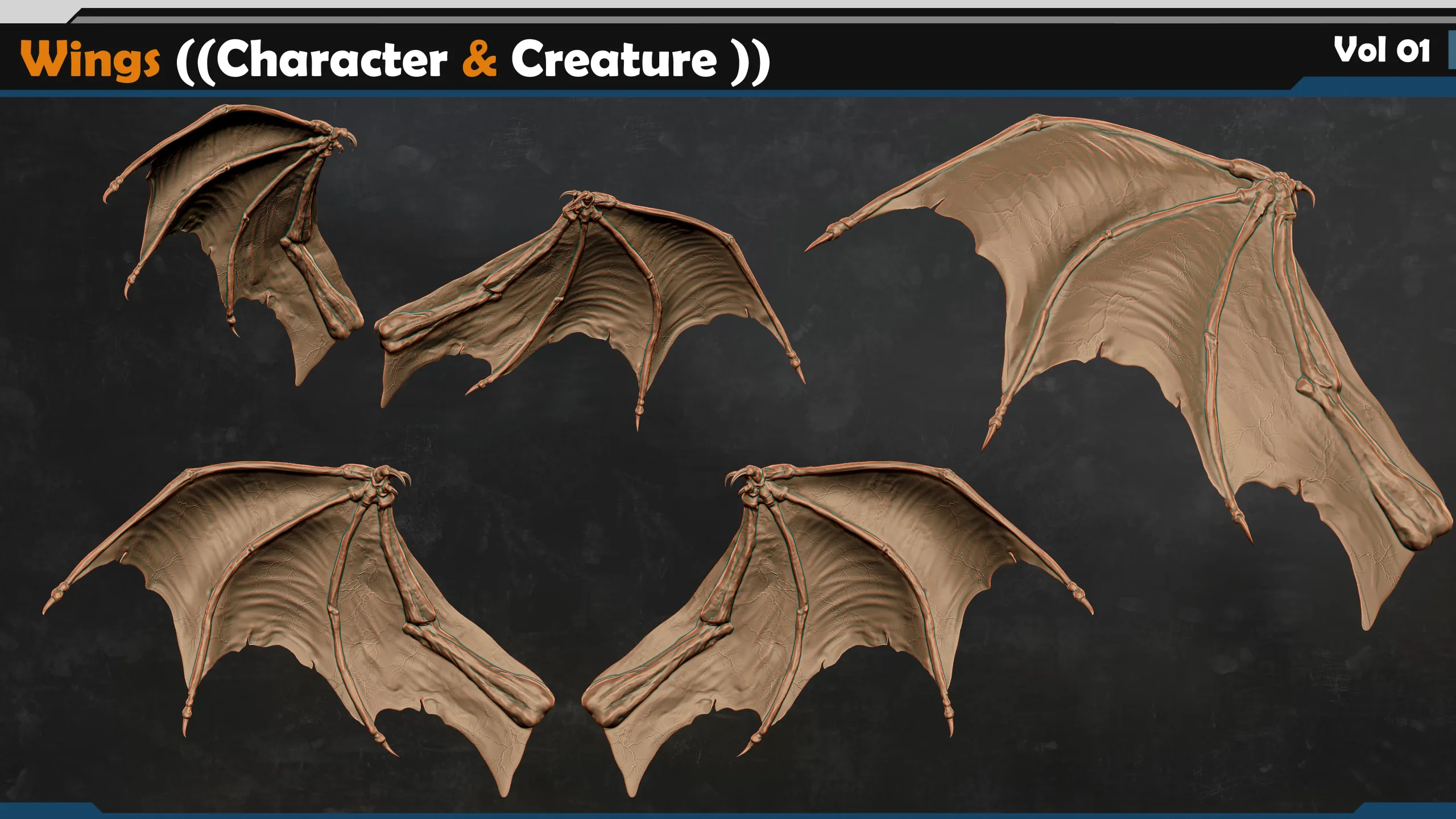 Wings ((Character & Creature)) Vol 01