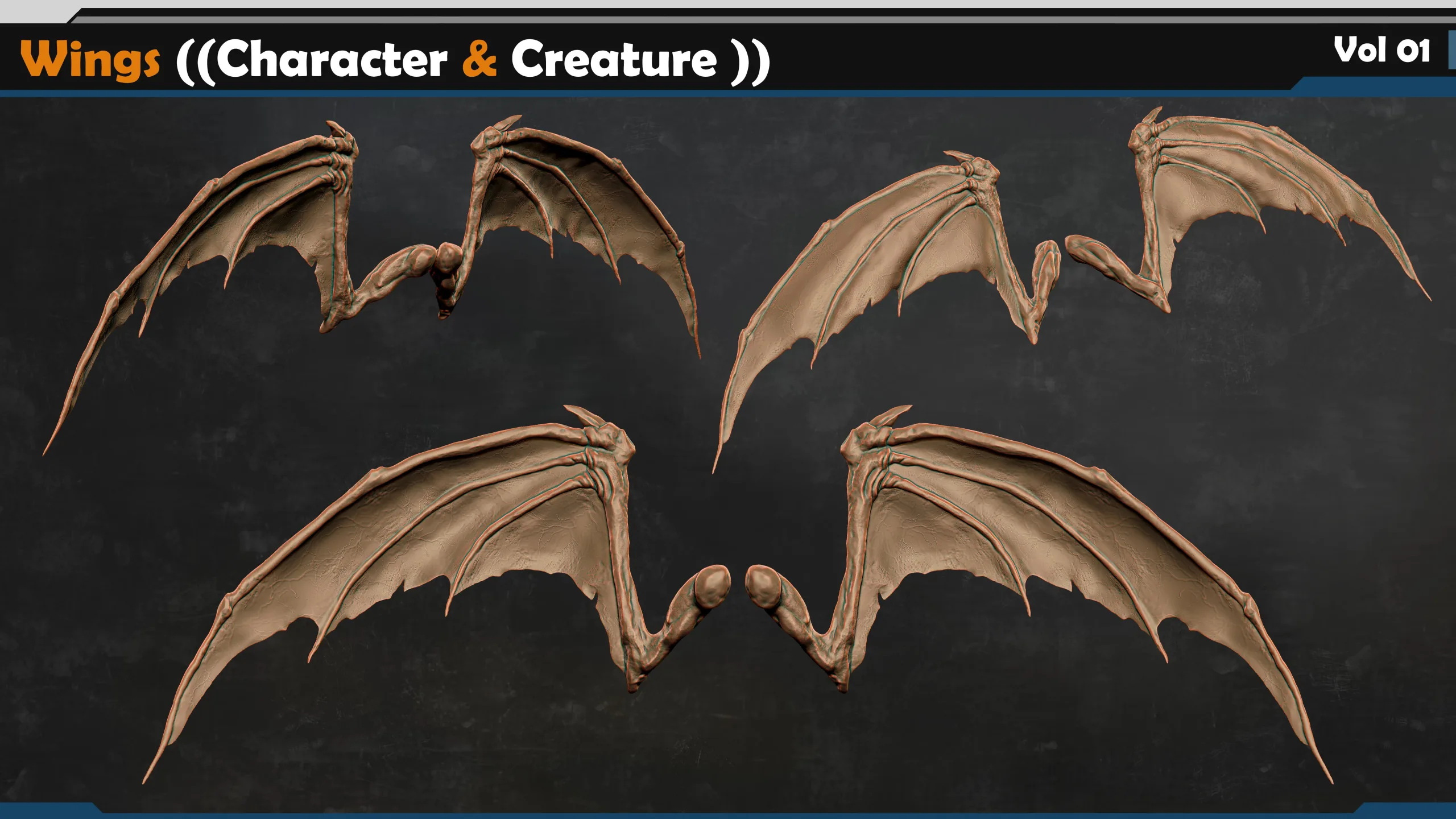 Wings ((Character & Creature)) Vol 01