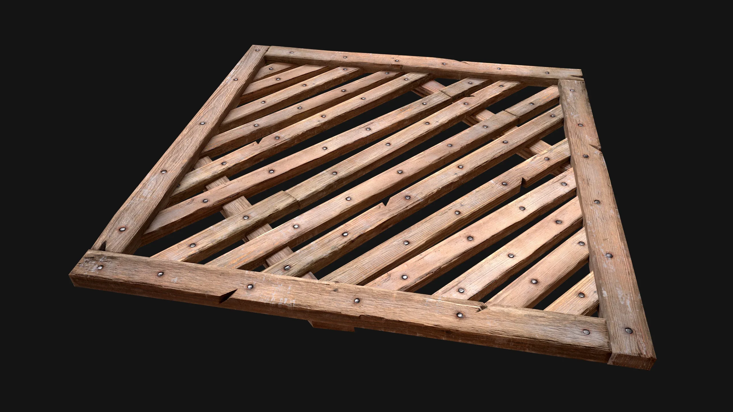 Medieval Wooden Floor  Ceiling