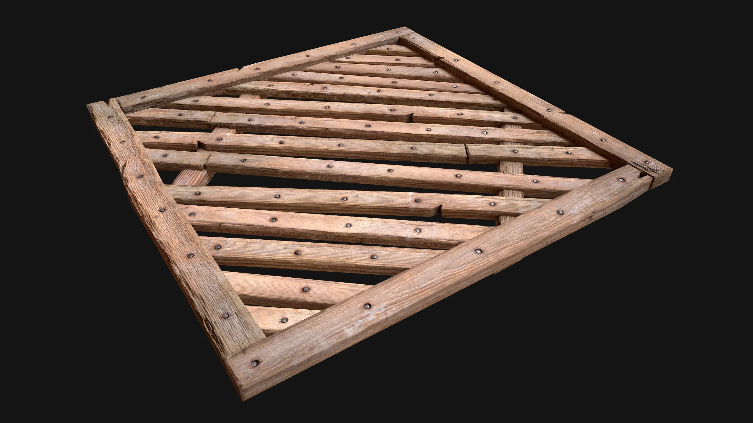 Medieval Wooden Floor  Ceiling