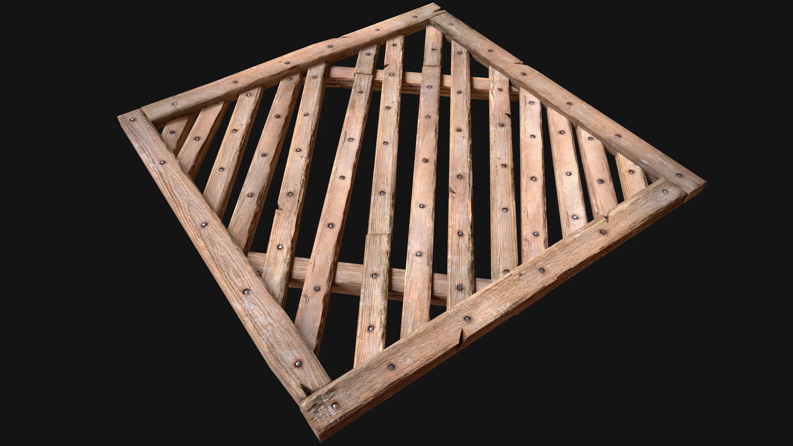 Medieval Wooden Floor  Ceiling