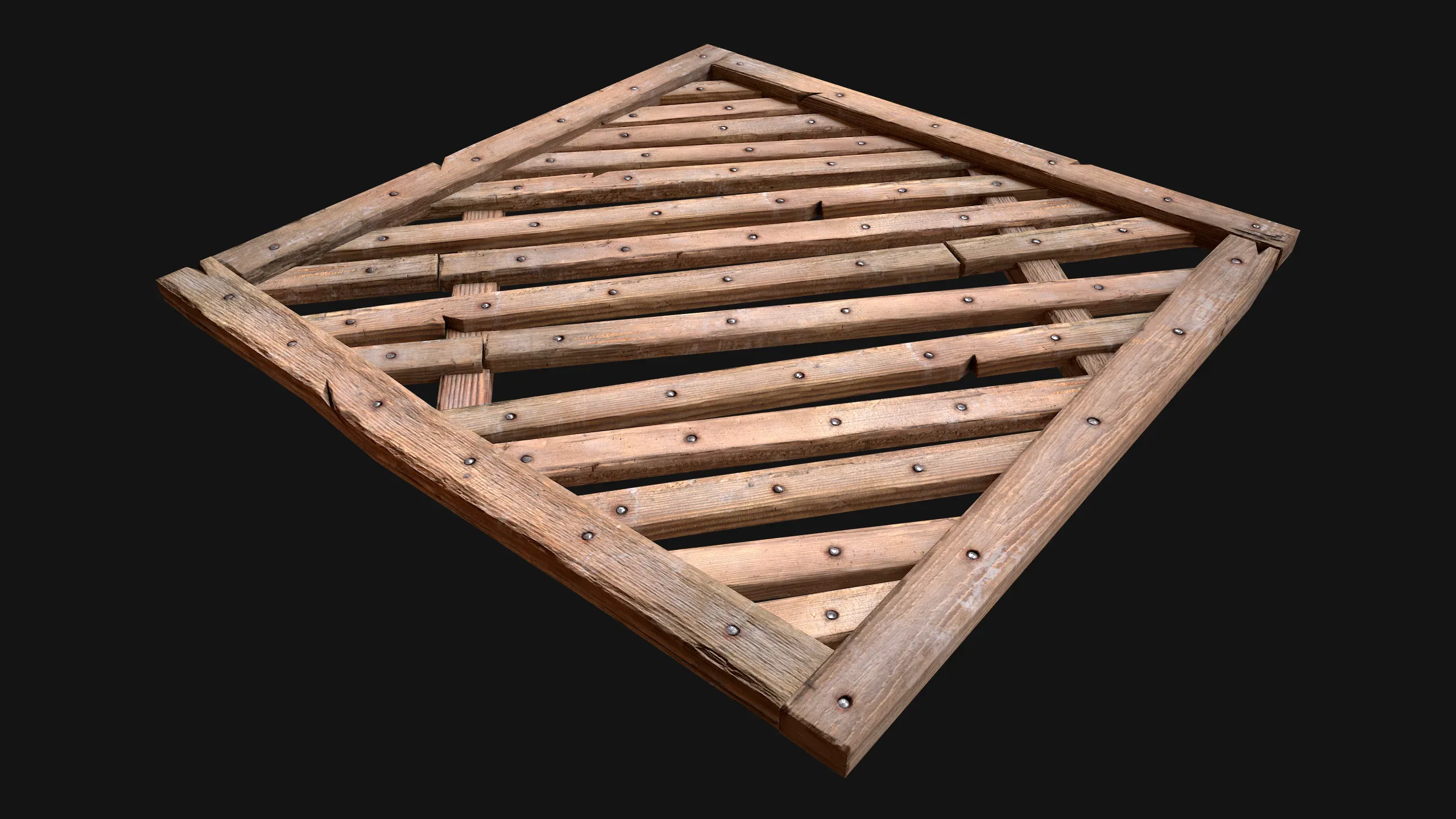 Medieval Wooden Floor  Ceiling