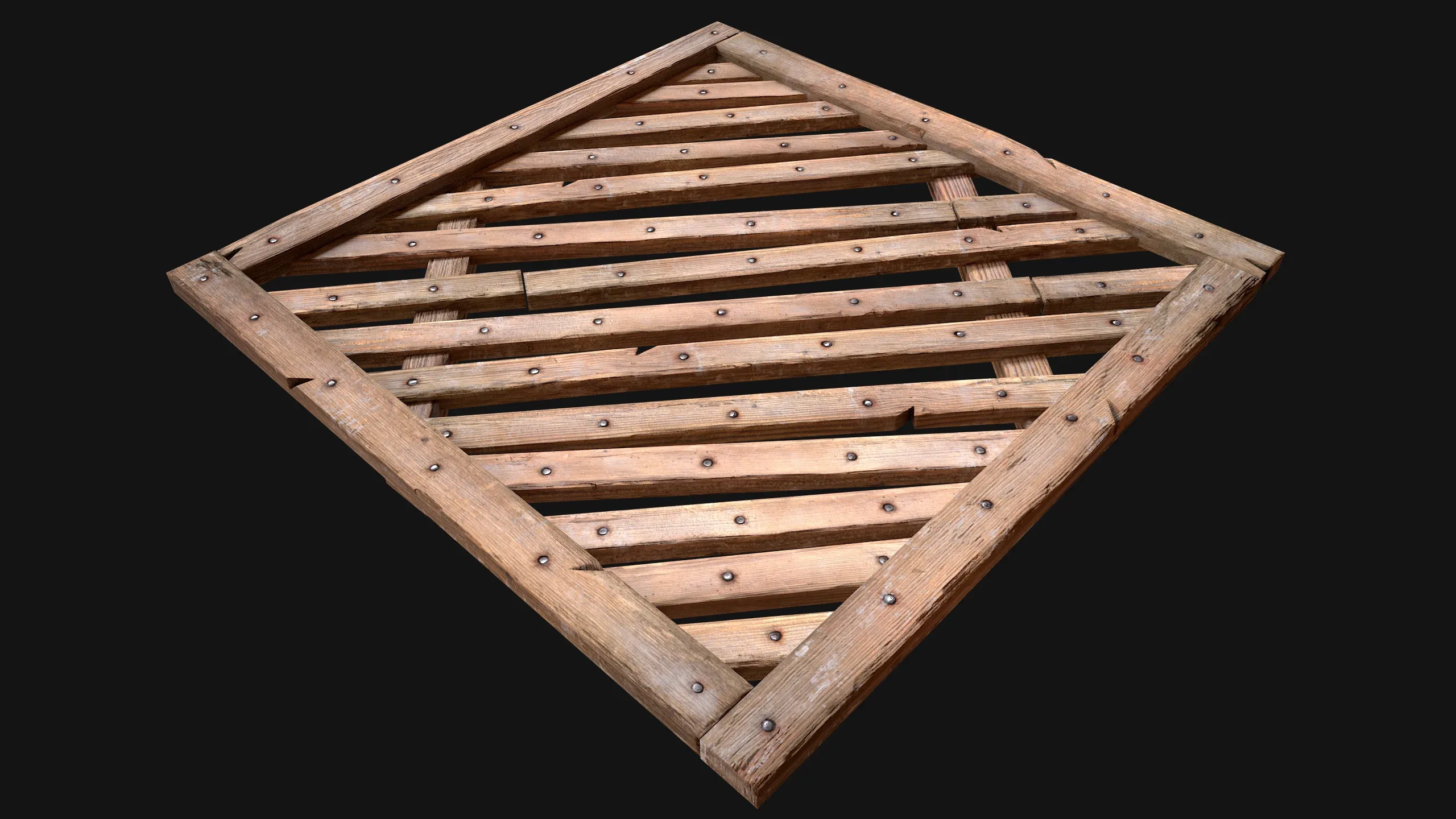 Medieval Wooden Floor  Ceiling