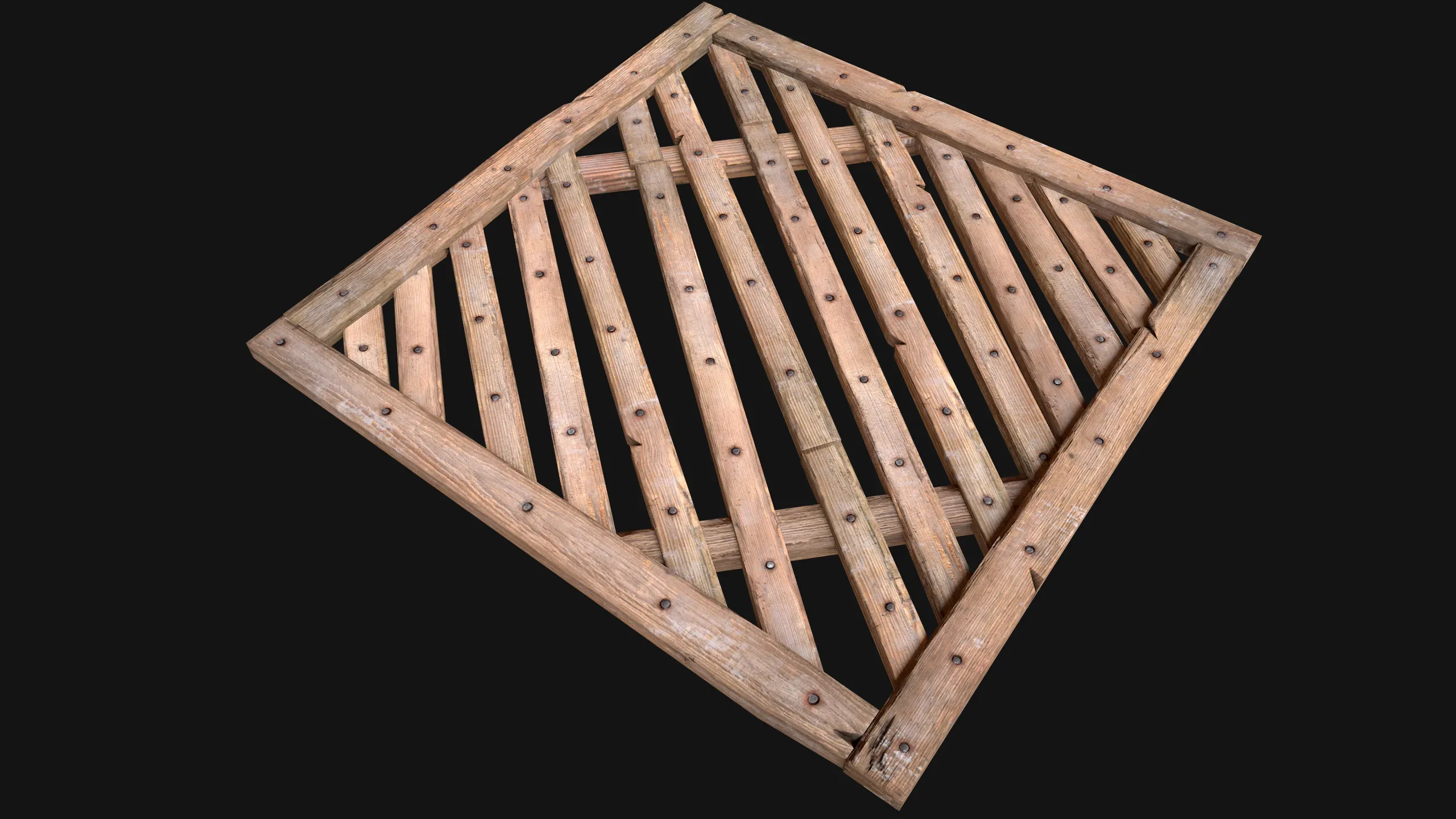 Medieval Wooden Floor  Ceiling