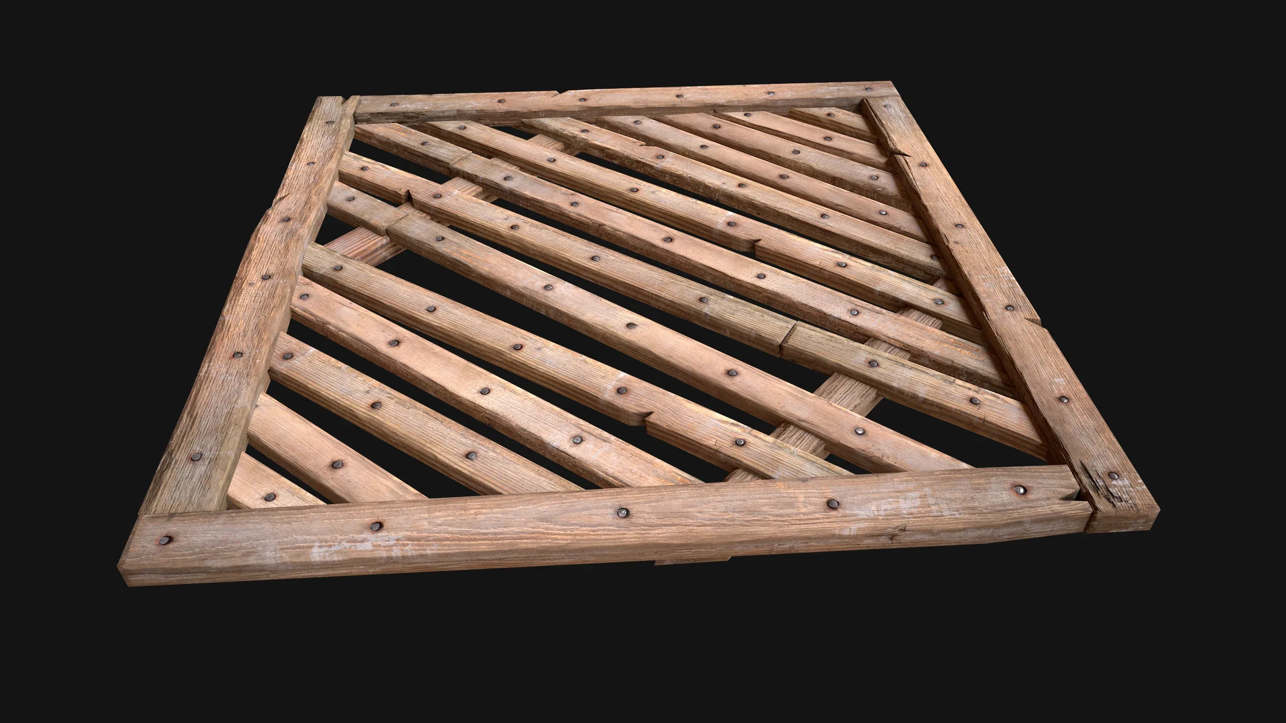 Medieval Wooden Floor  Ceiling